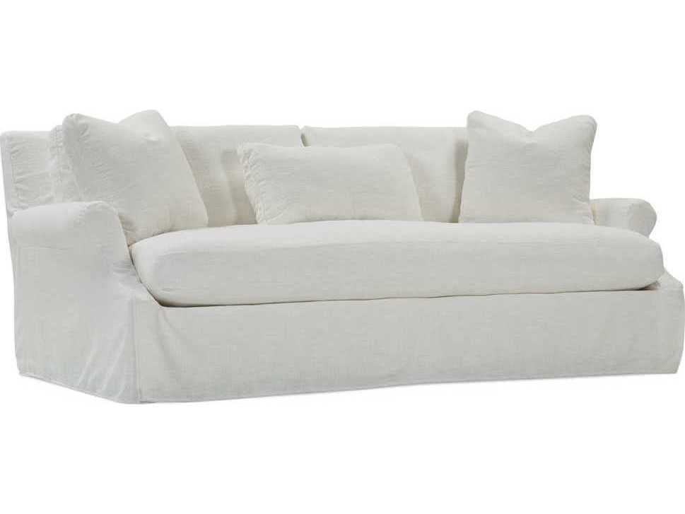 Rowe Bristol White Upholstered Sofa