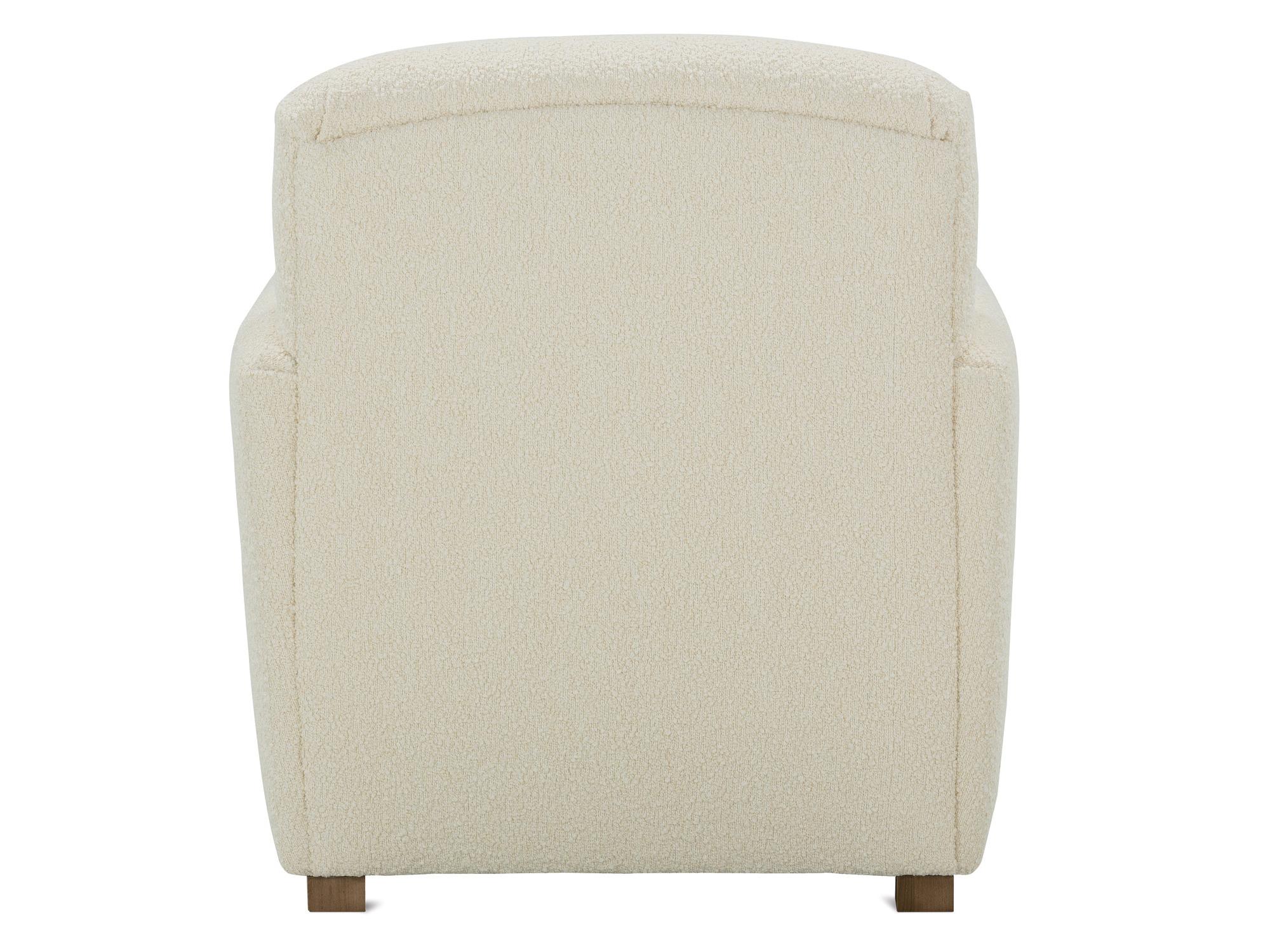 Rowe Desmond White Fabric Accent Chair