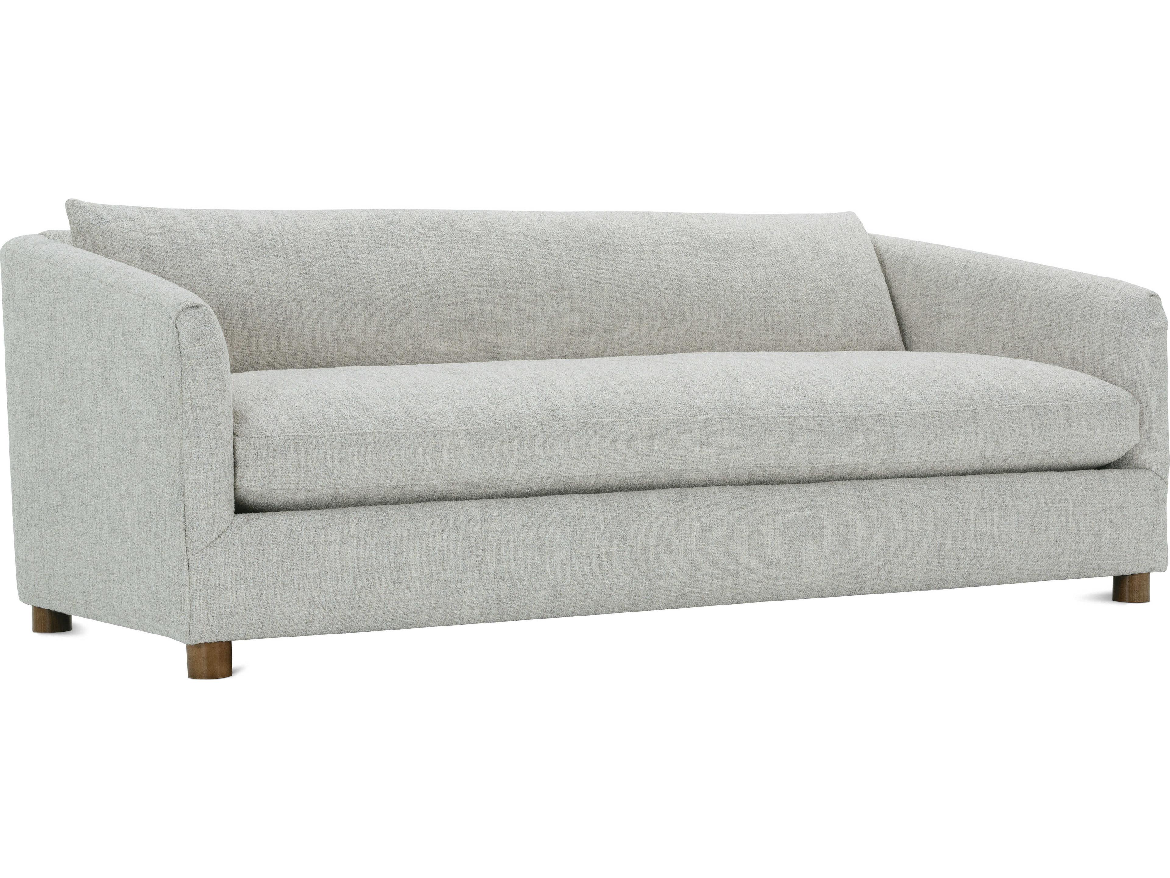 Rowe Florence Latte Gray Upholstered Sofa