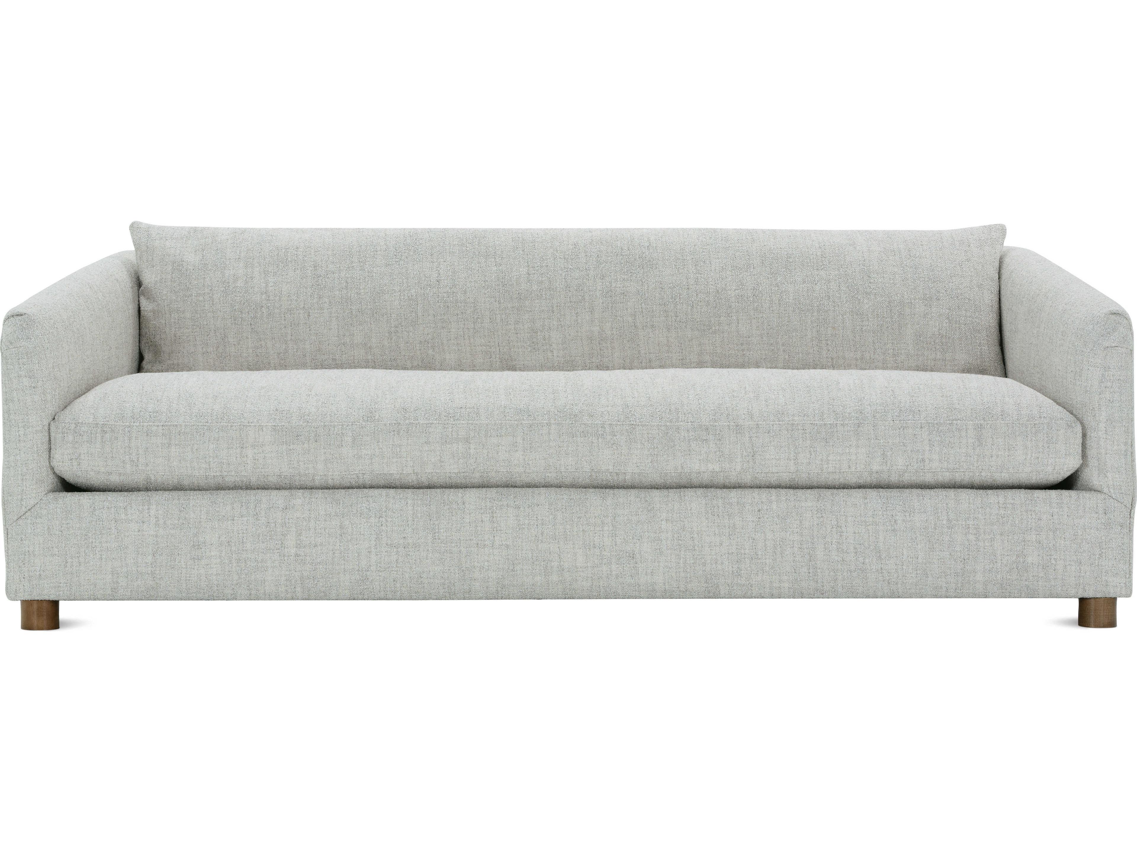 Rowe Florence Latte Gray Upholstered Sofa
