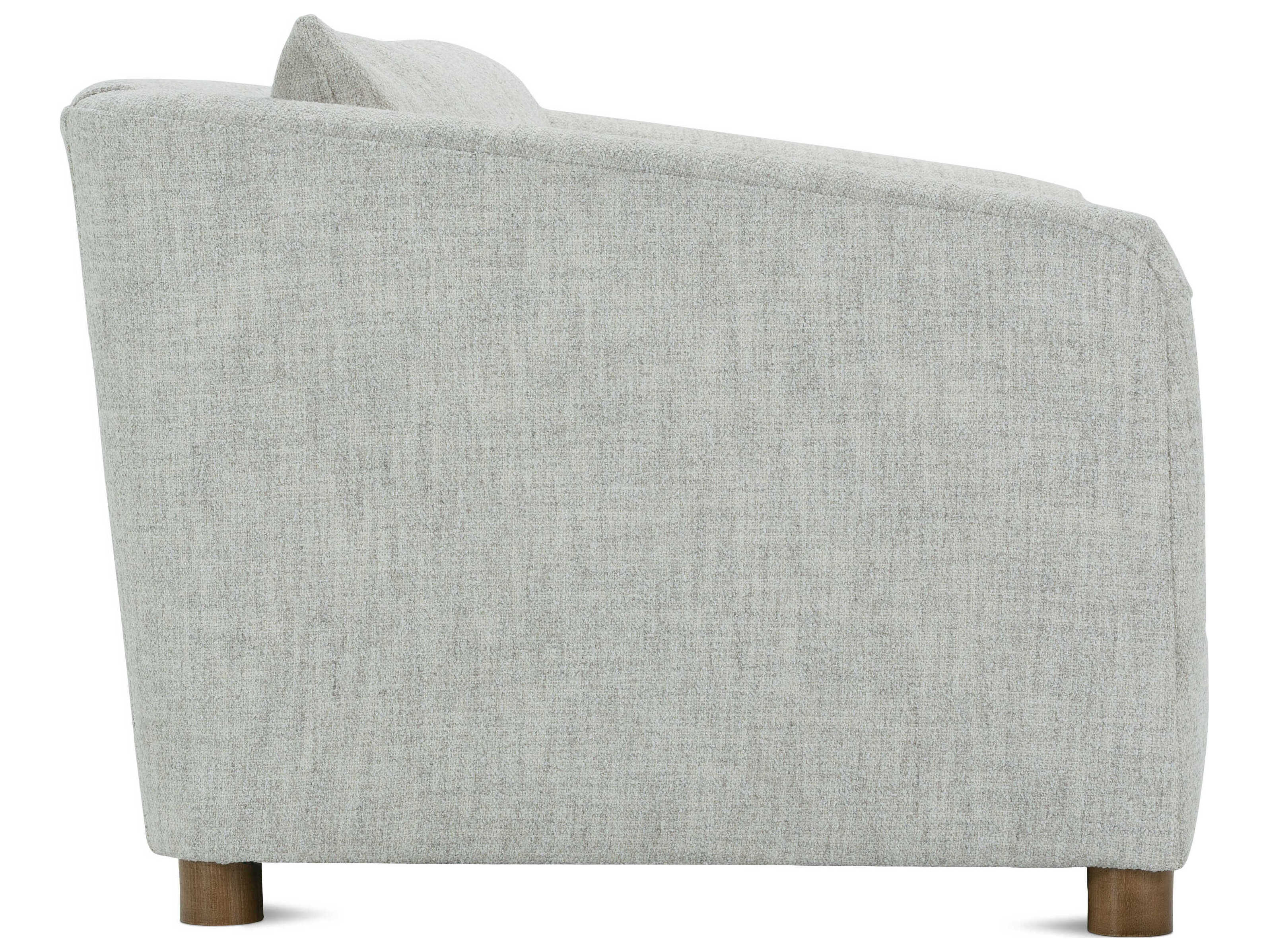 Rowe Florence Latte Gray Upholstered Sofa