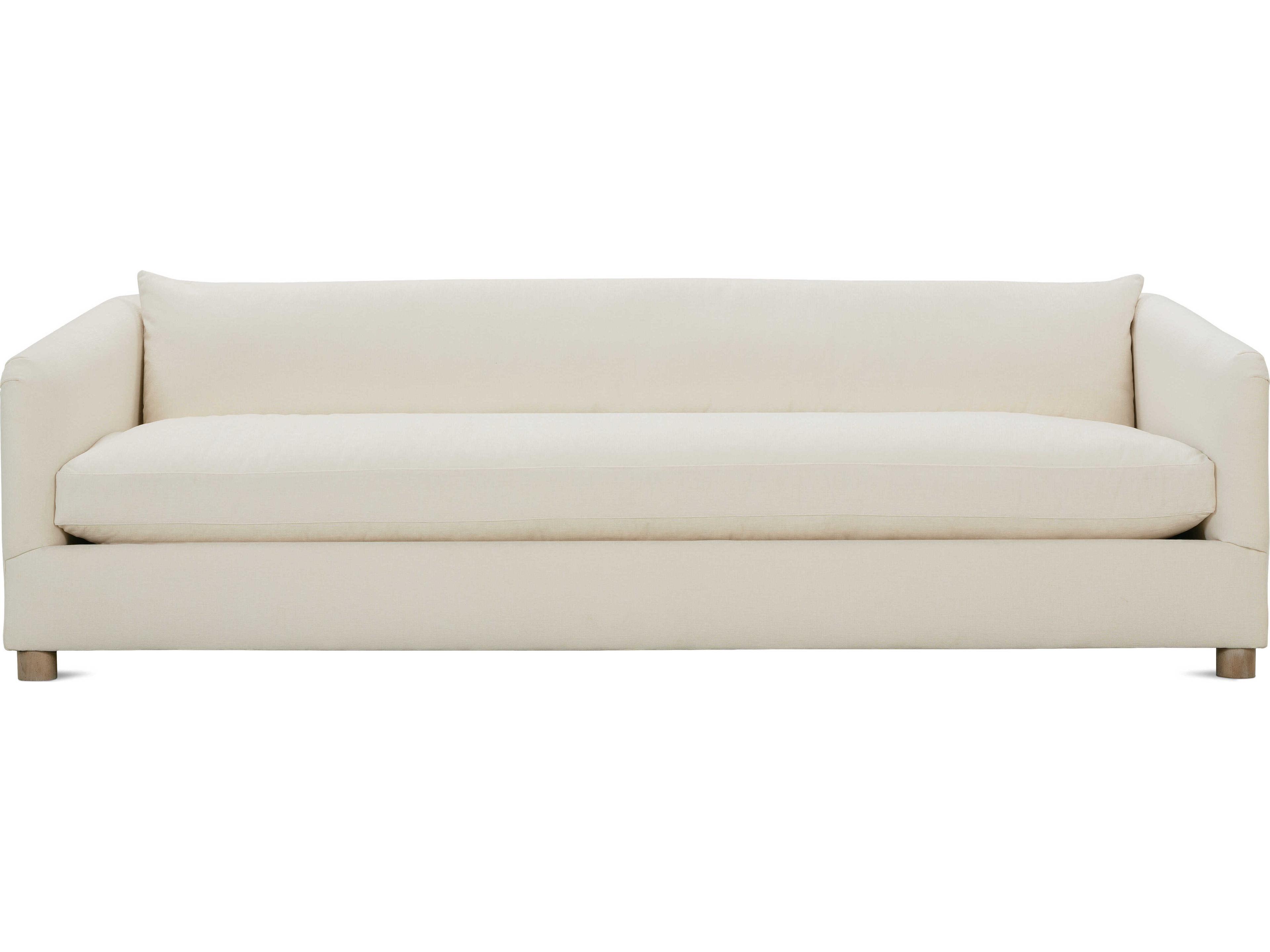 Rowe Florence Washed Oak Beige Upholstered Sofa