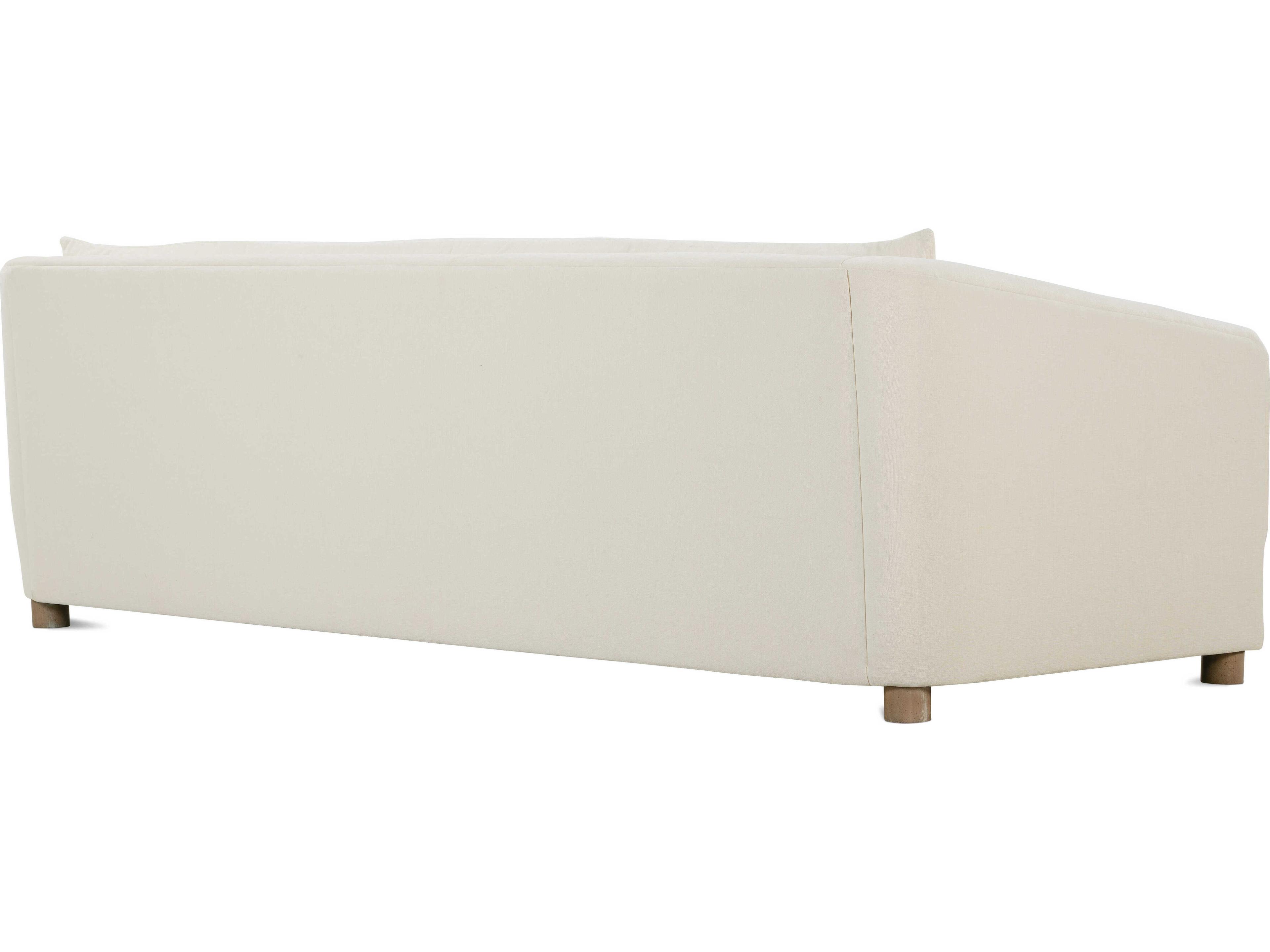 Rowe Florence Washed Oak Beige Upholstered Sofa