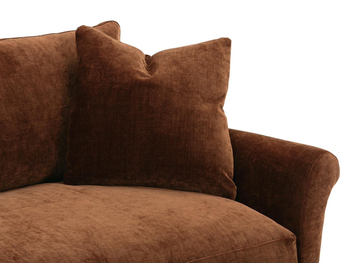 Rowe Freya Latte Brown Upholstered Sofa