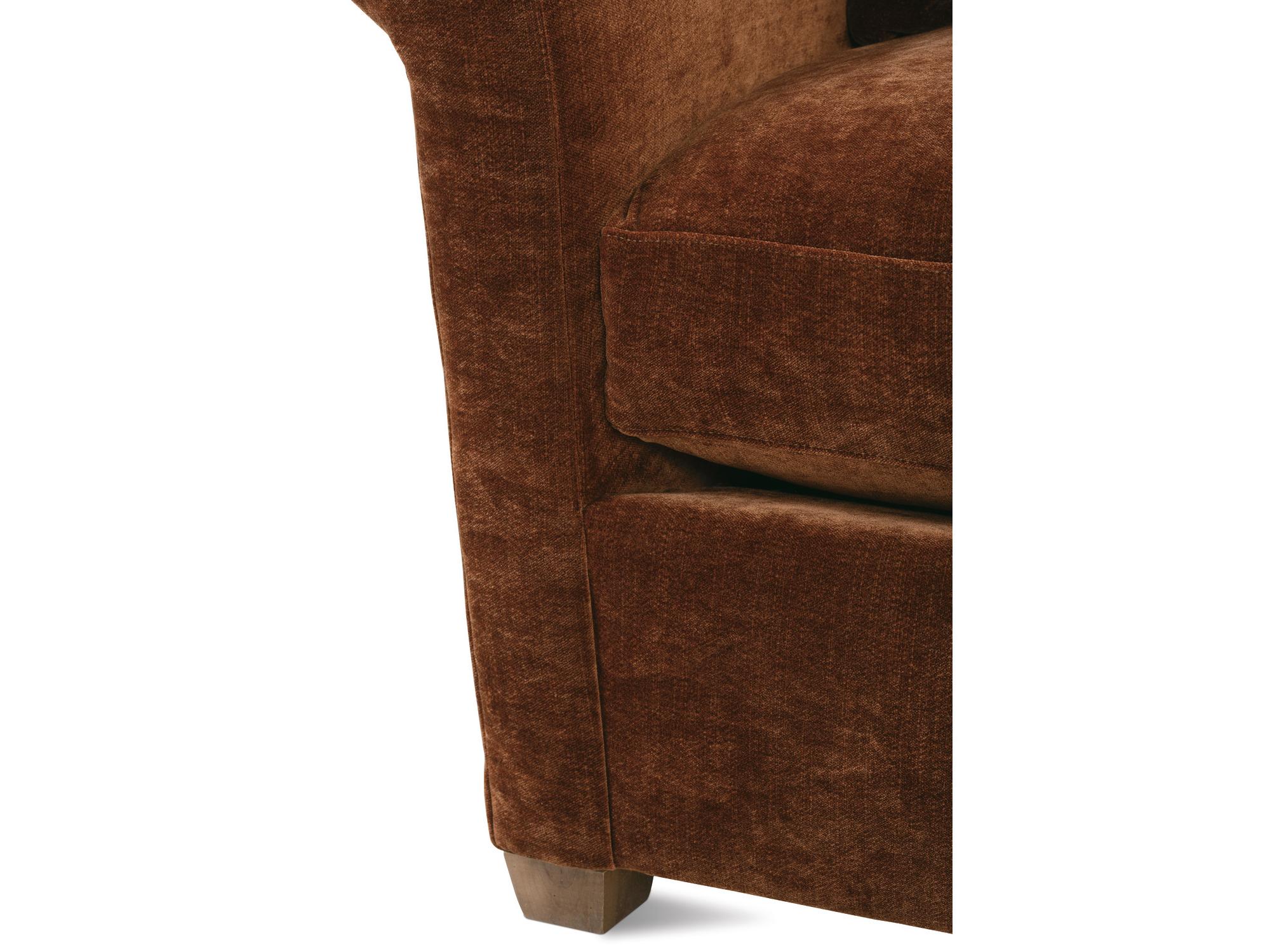 Rowe Freya Latte Brown Upholstered Sofa