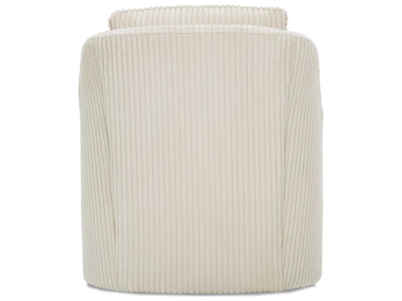 Rowe Hollins Swivel Tan Fabric Accent Swivel Chair