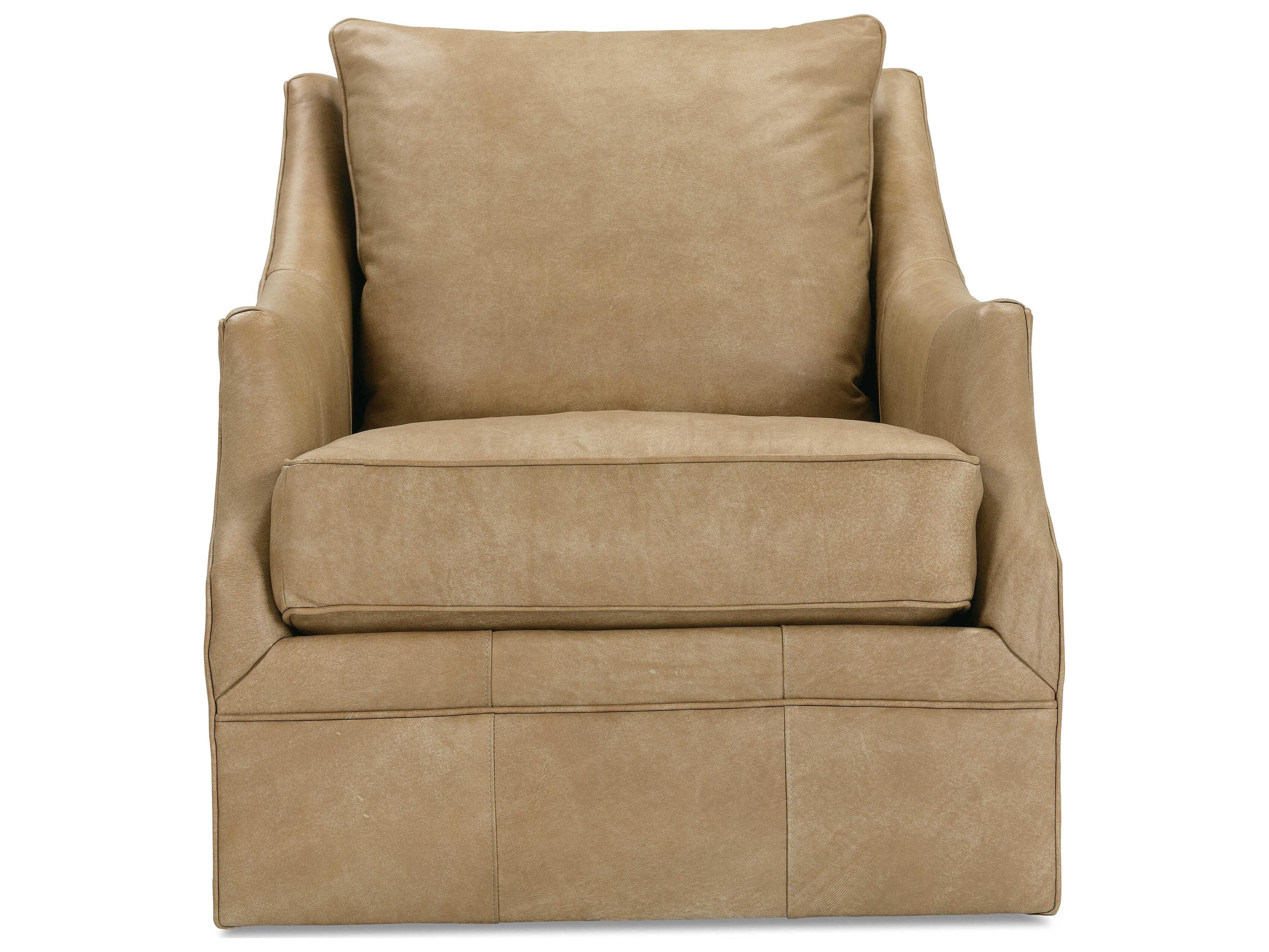 Rowe Kara 3" Glider Leather Accent Chair