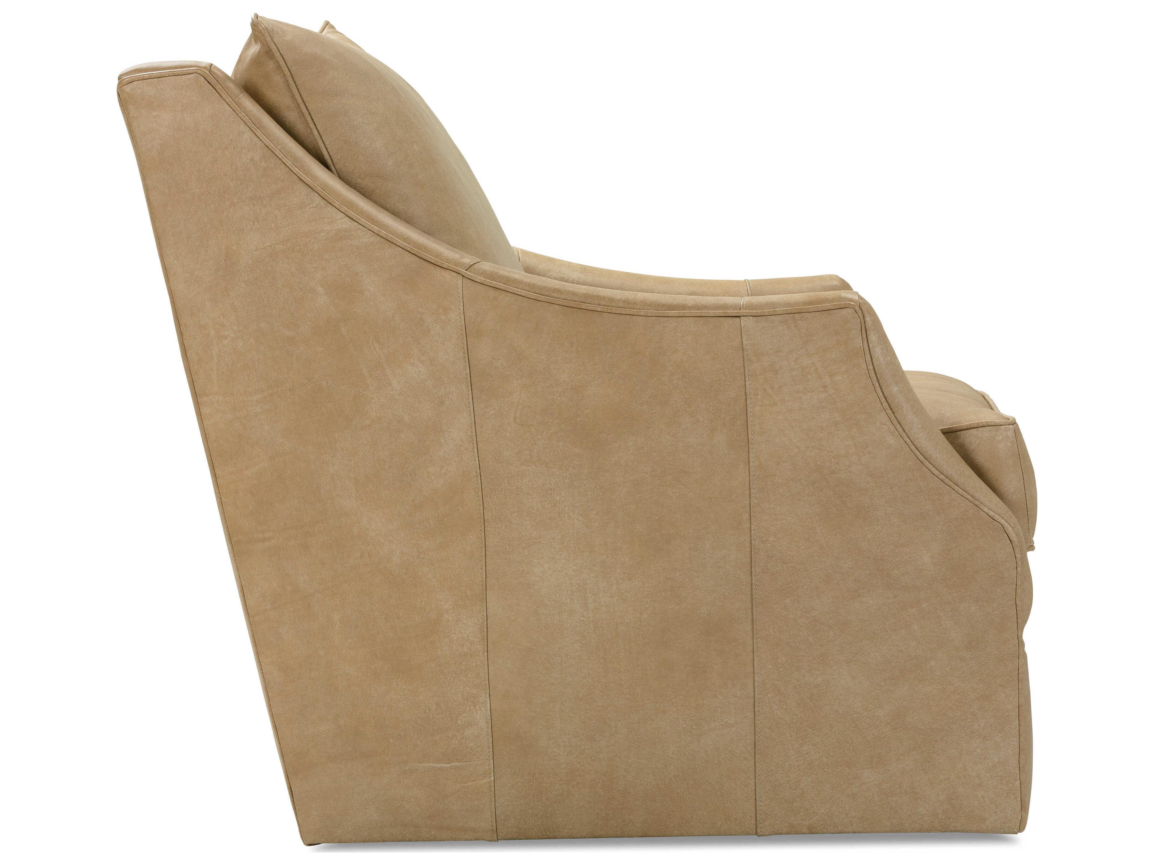 Rowe Kara 3" Glider Leather Accent Chair