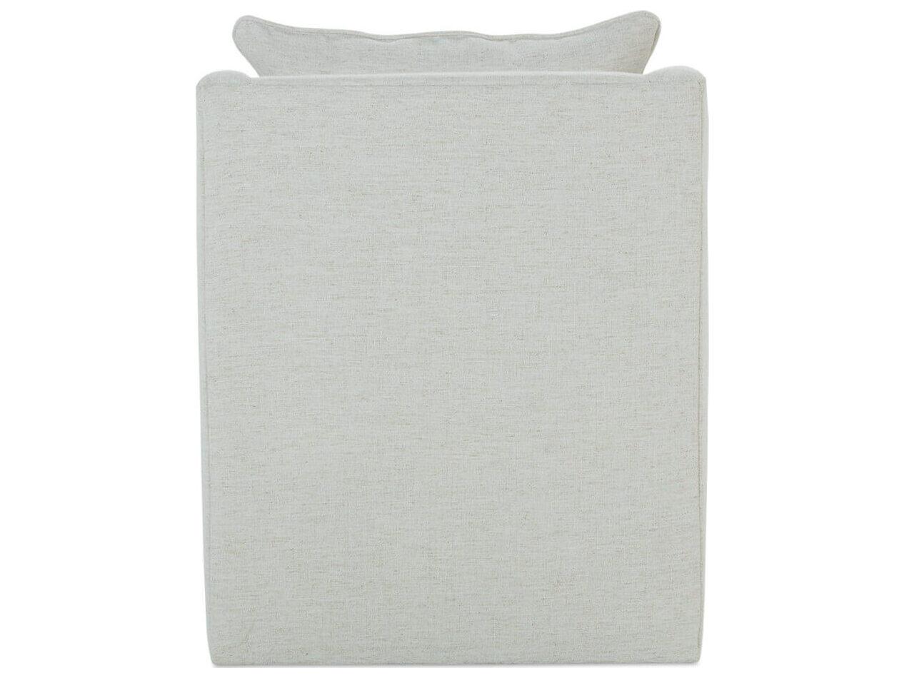 Rowe Kara Swivel Beige Fabric Accent Chair