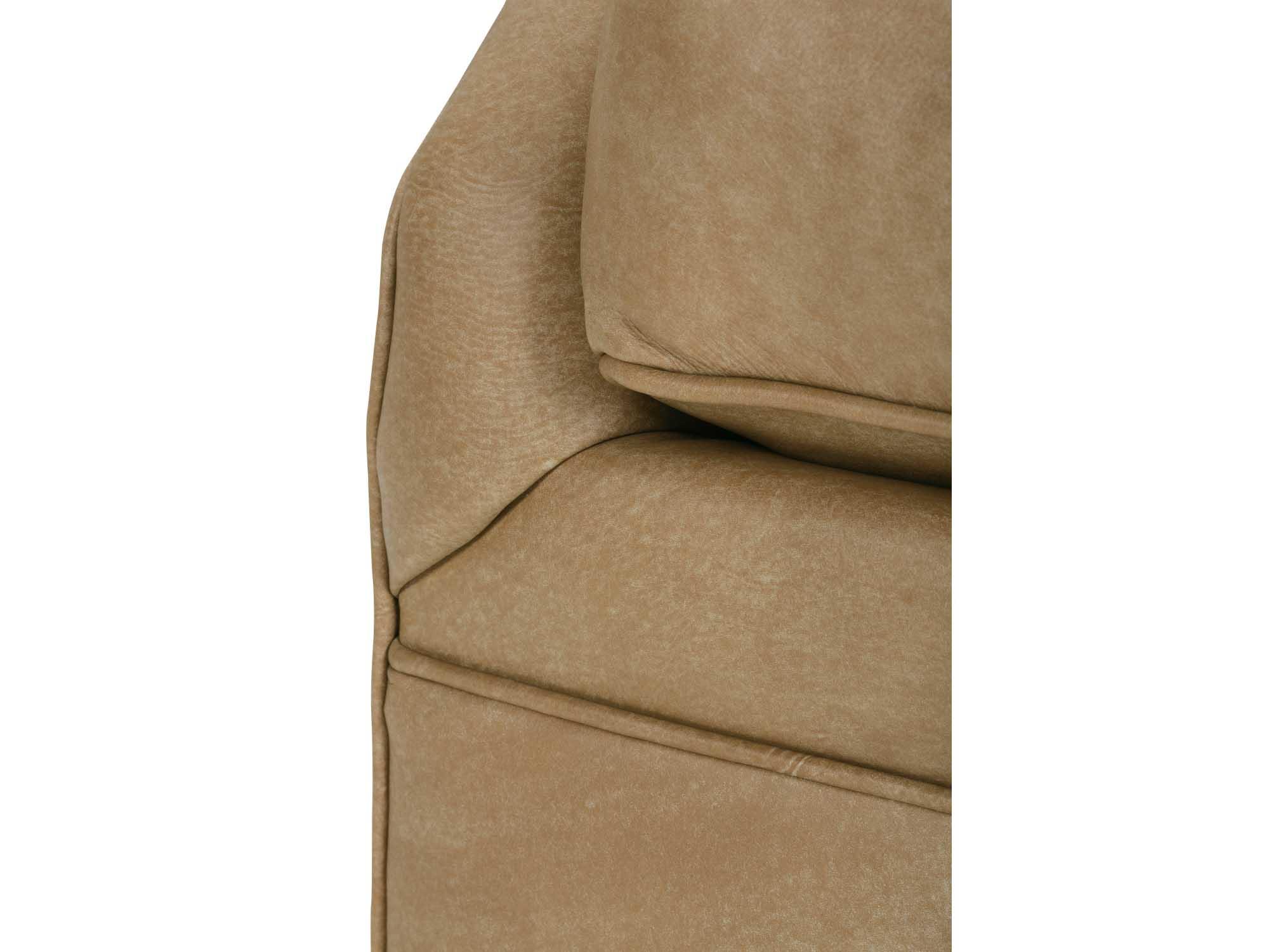 Rowe Kara Brown Leather Accent Chair