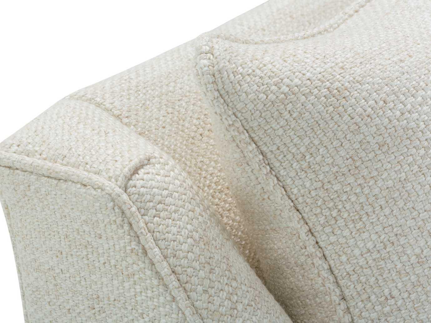 Rowe Kori White Fabric Accent Chair