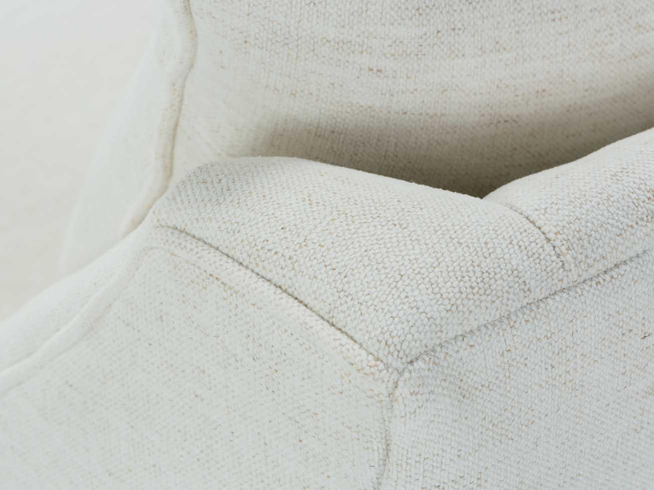 Rowe Kori White Fabric Accent Chair