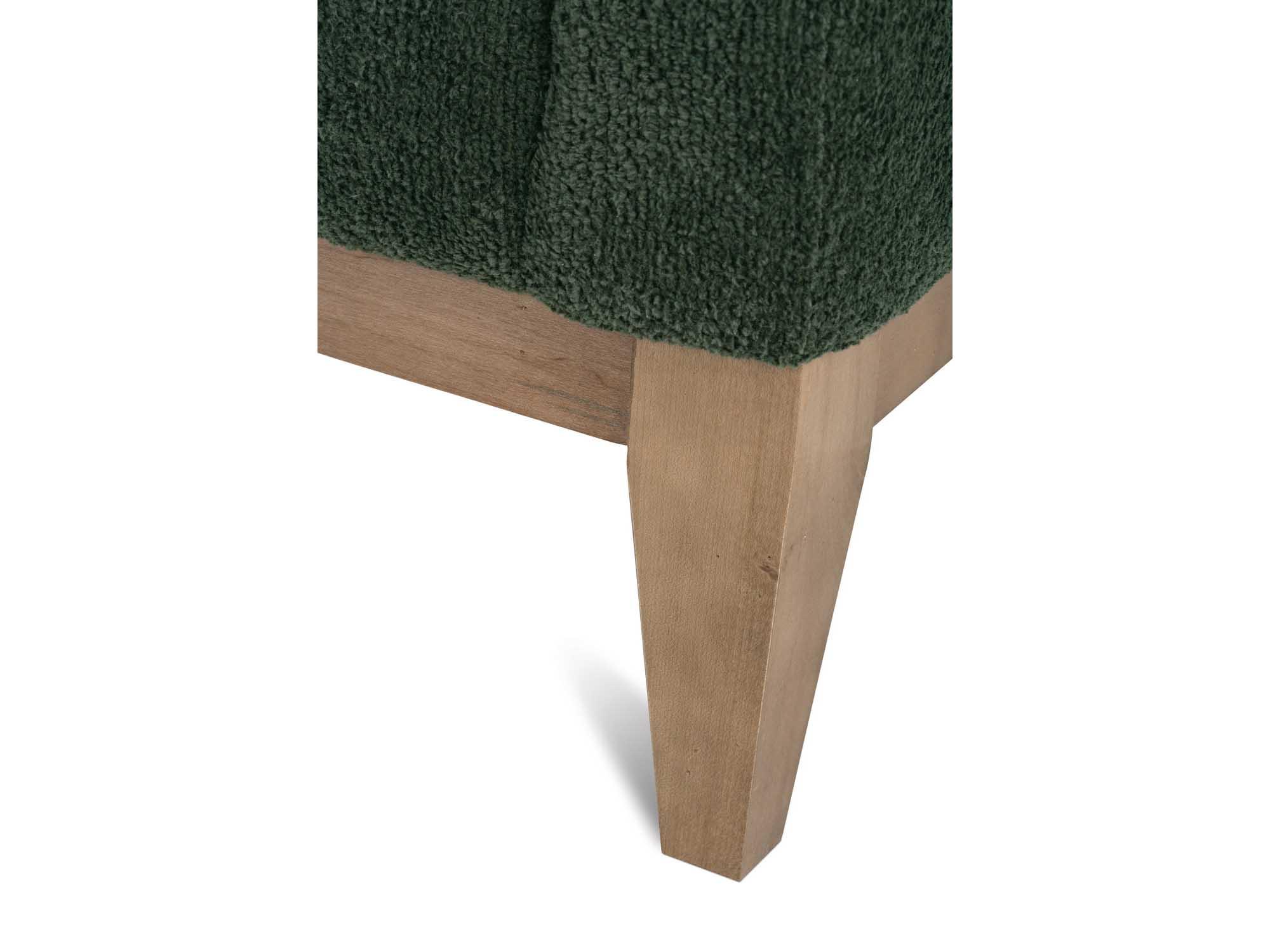 Rowe Leo Green Upholstered Sectional Sofa