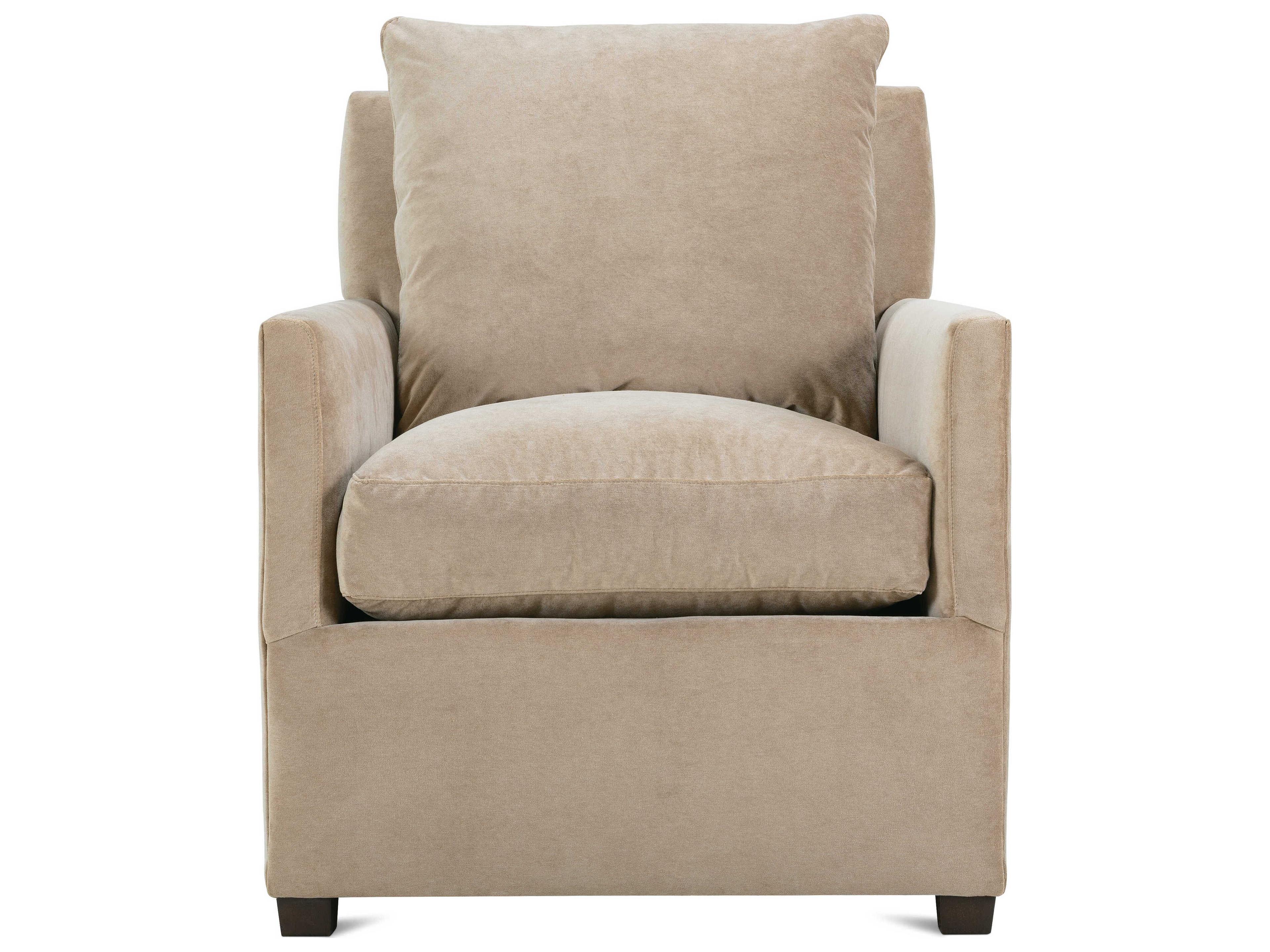 Rowe Lilah Beige Fabric Accent Chair