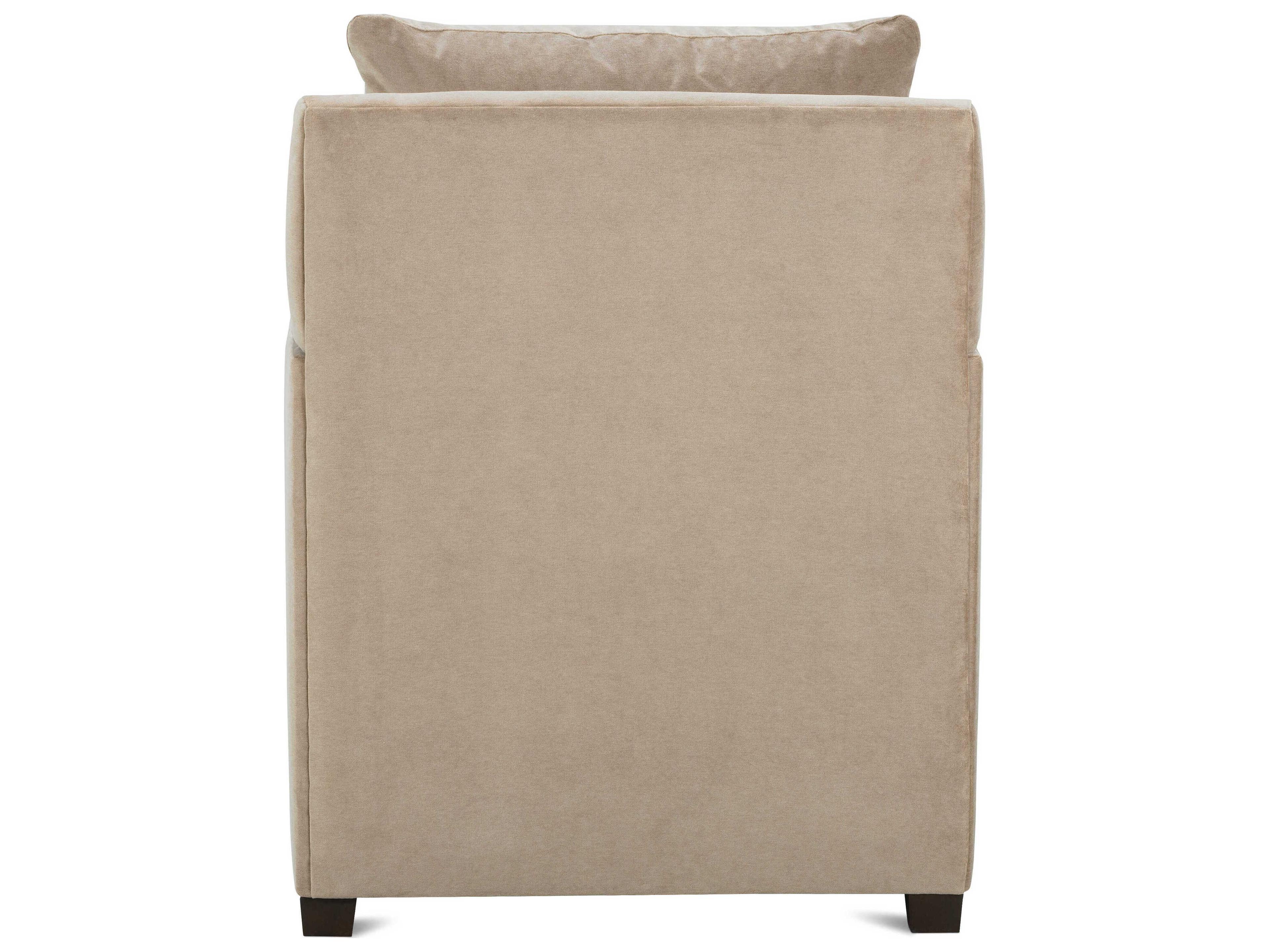 Rowe Lilah Beige Fabric Accent Chair
