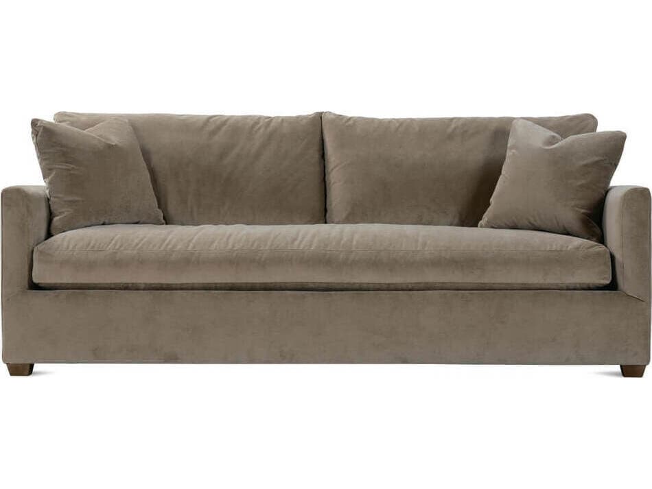Rowe Lilah Brown Upholstered Sofa