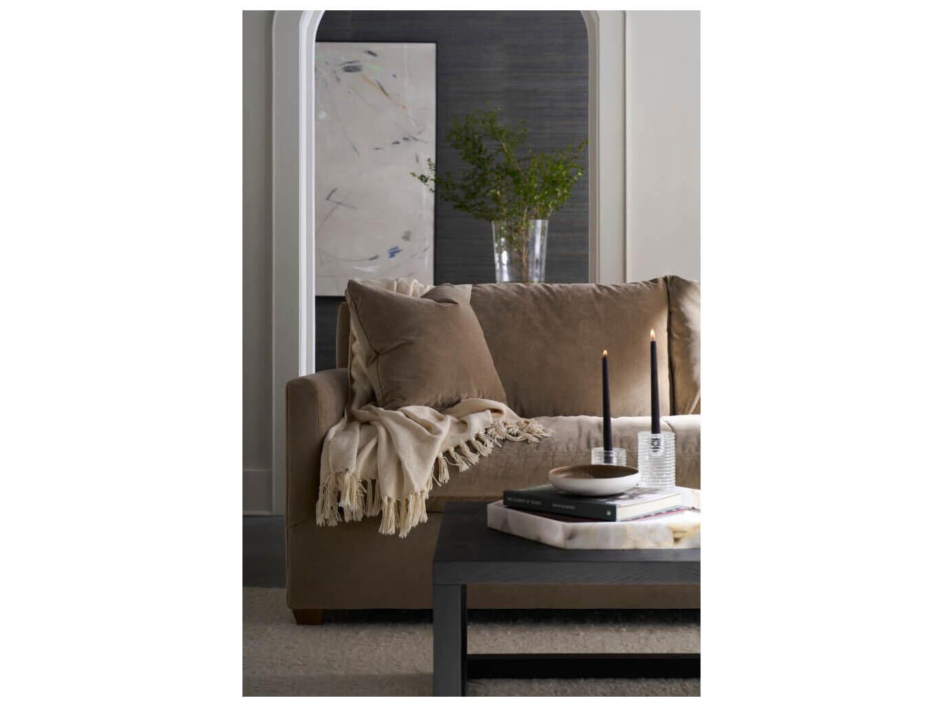 Rowe Lilah Brown Upholstered Sofa