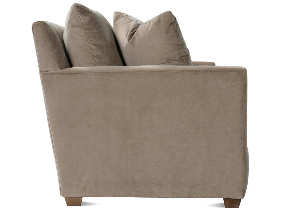 Rowe Lilah Brown Upholstered Sofa