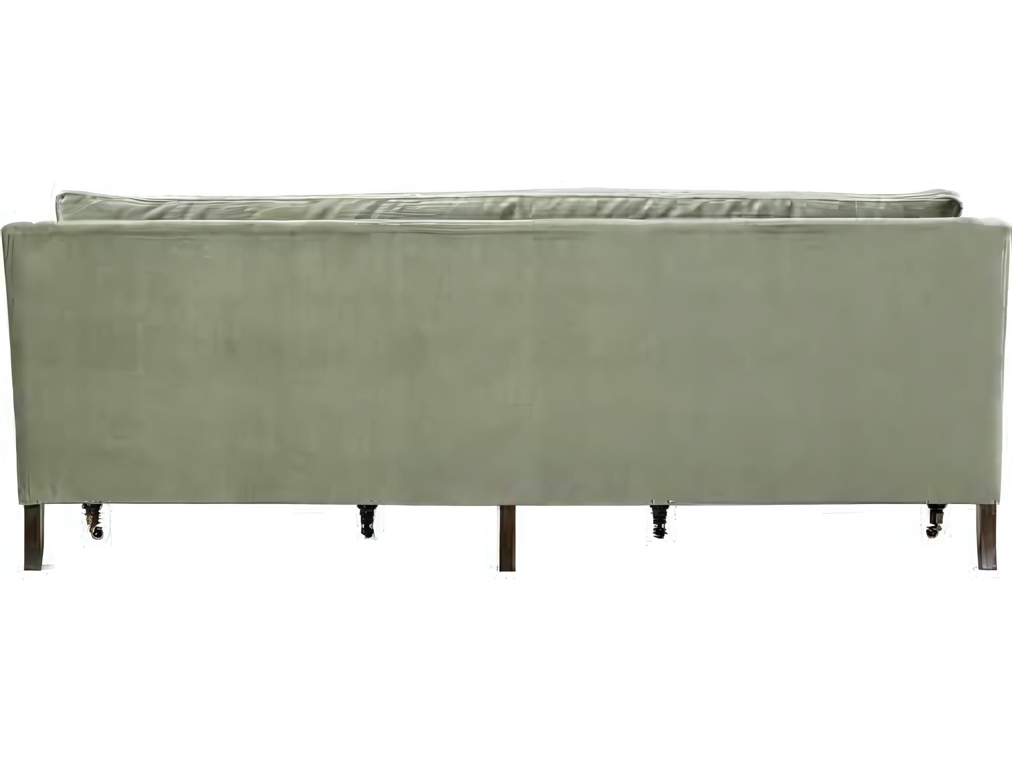 Rowe Madeline Green Upholstered Sofa