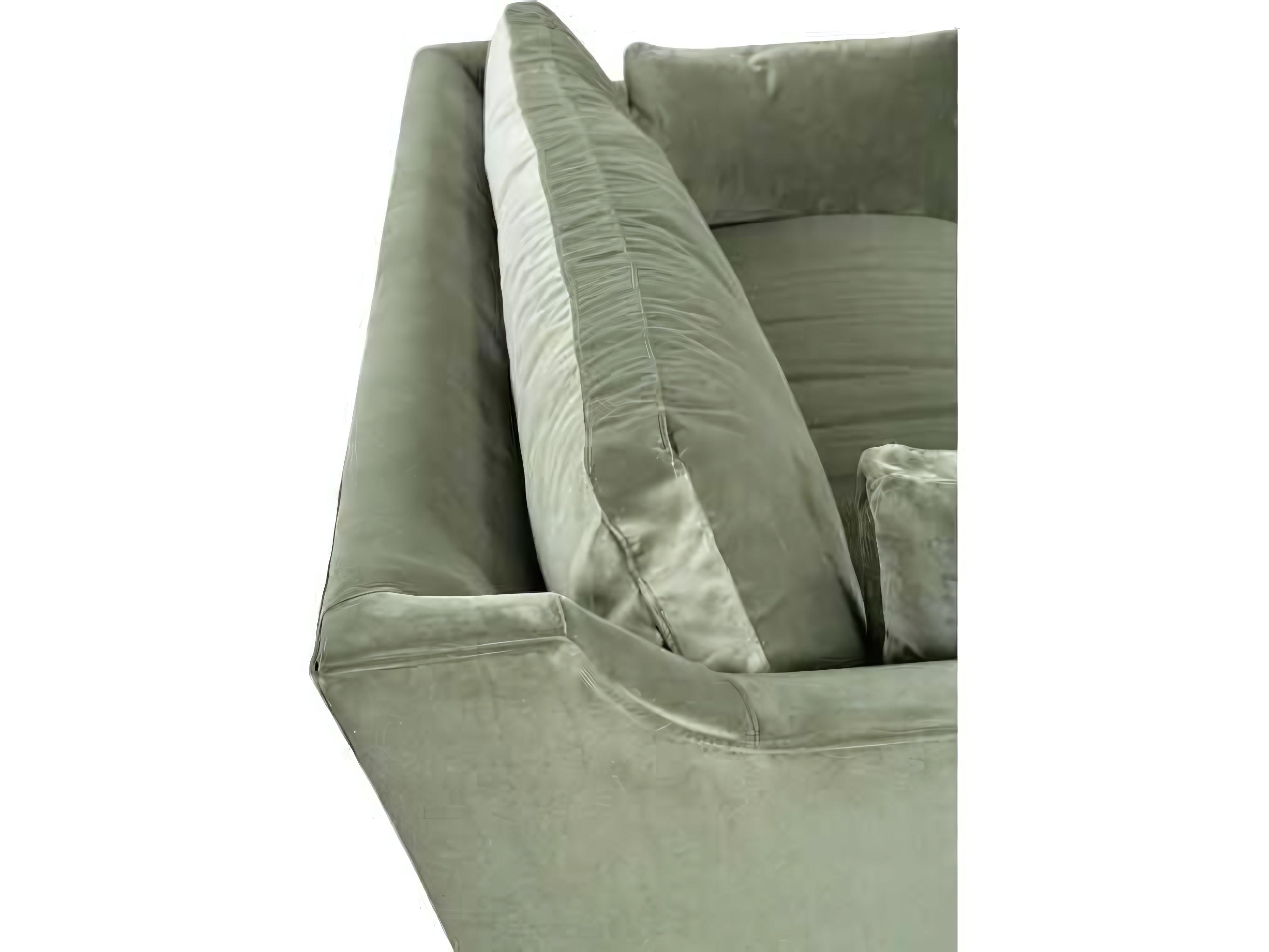 Rowe Madeline Green Upholstered Sofa