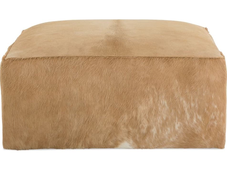 Rowe Miles Brown Upholstered Ottoman
