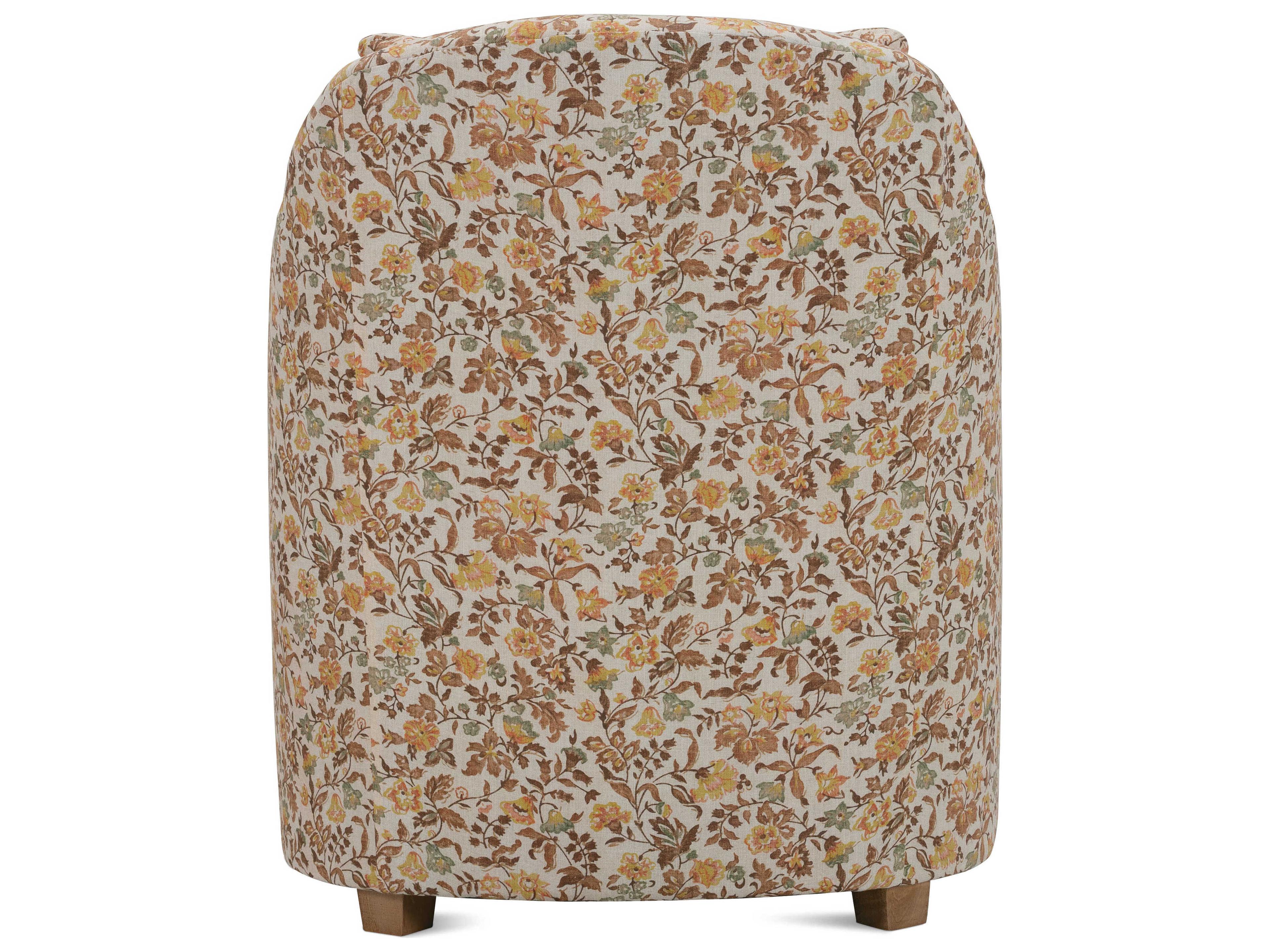 Rowe Noel Brown Fabric Accent Chair