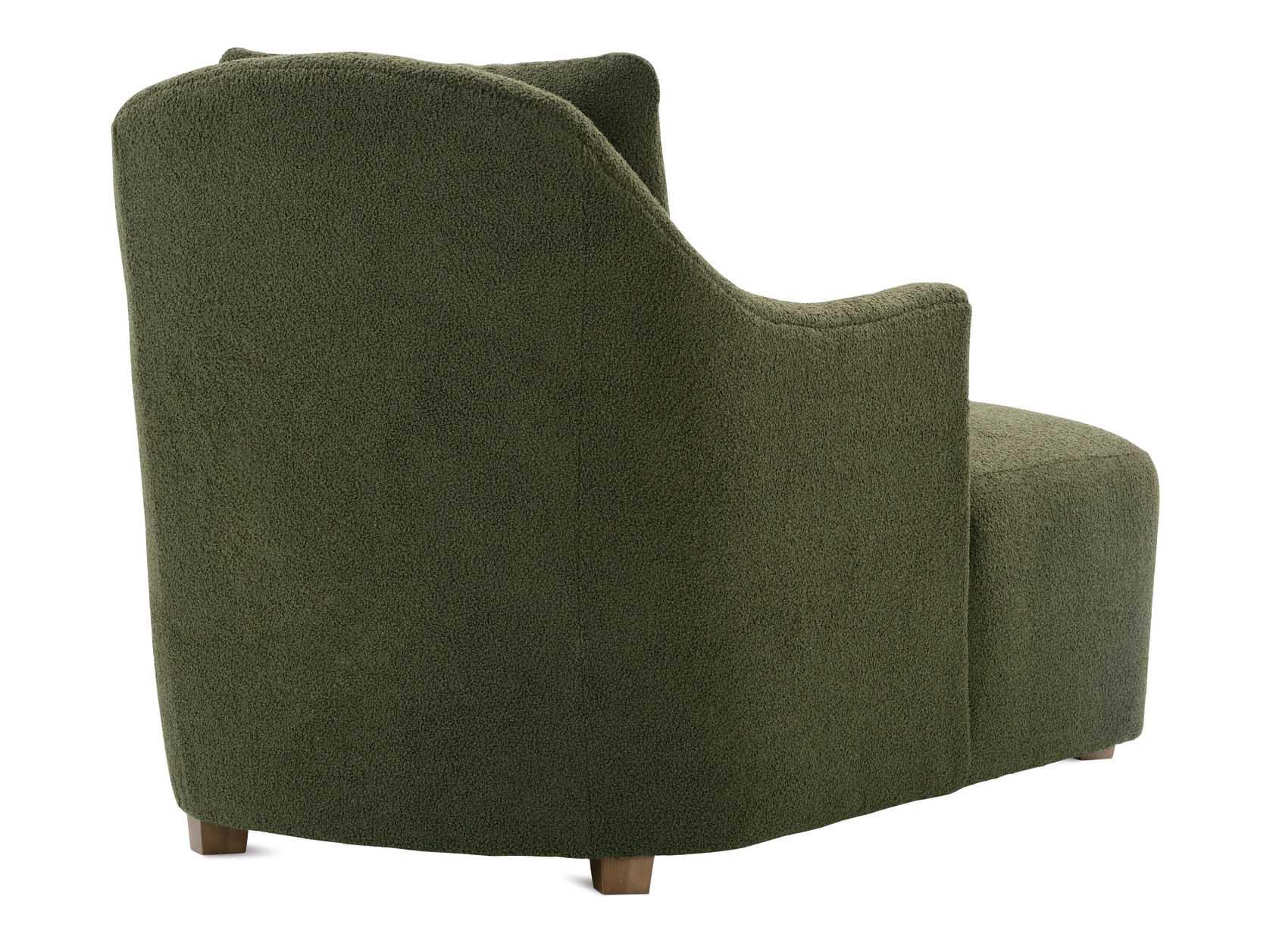 Rowe Noel Green Upholstered Chaise