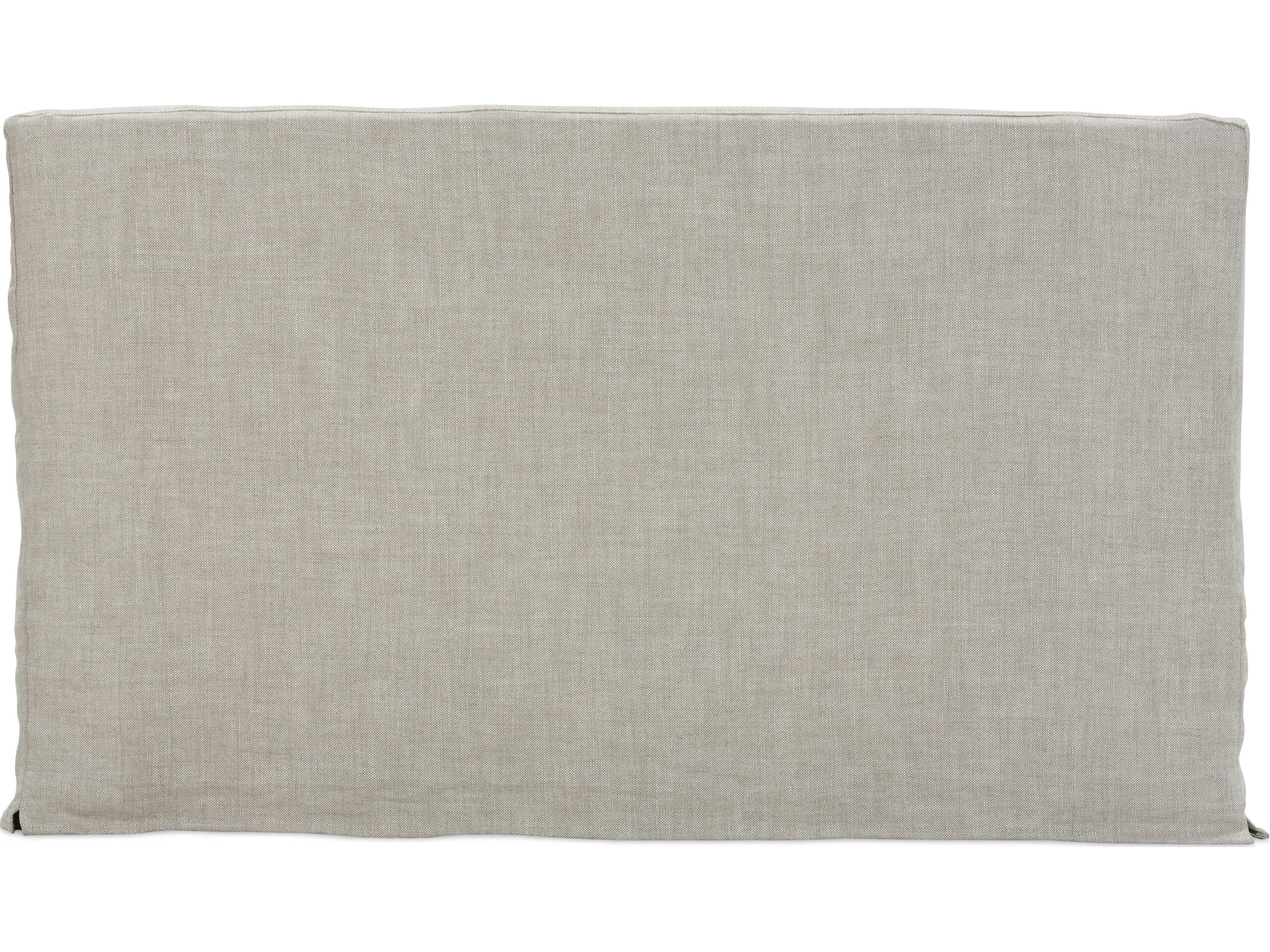 Rowe Odessa Beige Upholstered Accent Bench with Slipcover