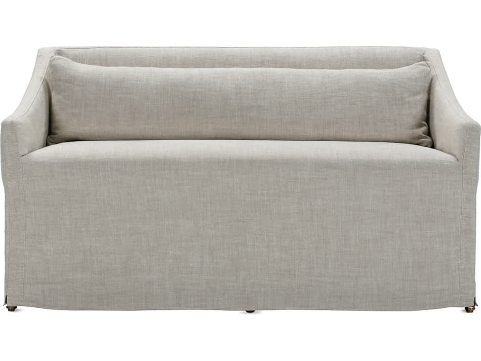 Rowe Odessa Beige Upholstered Slip Sofa