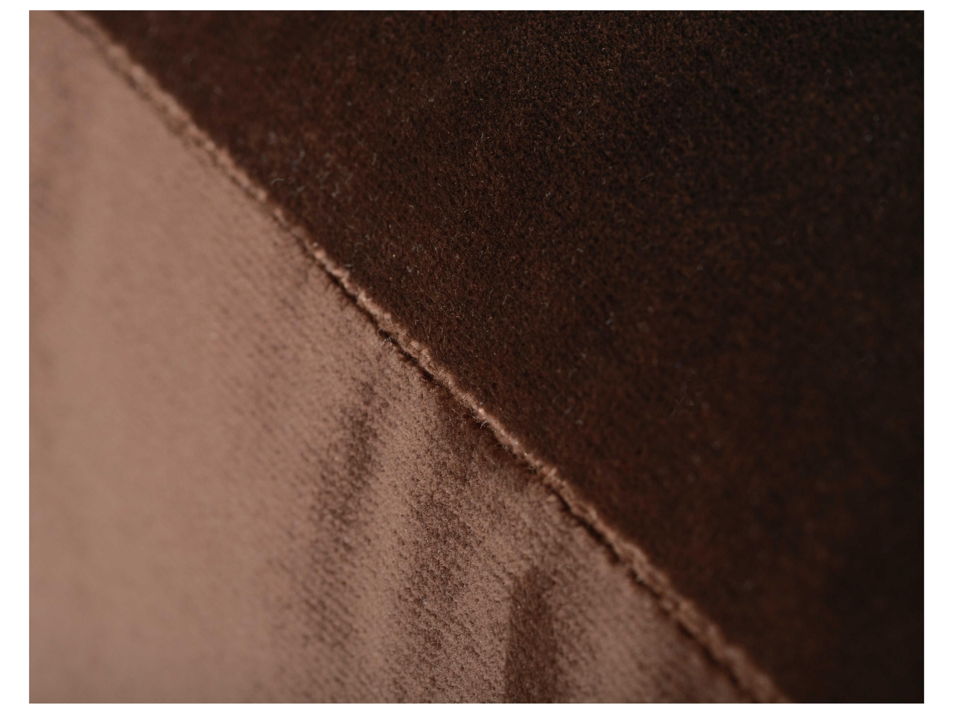 Rowe Dena Chocolate Brown Upholstered Ottoman