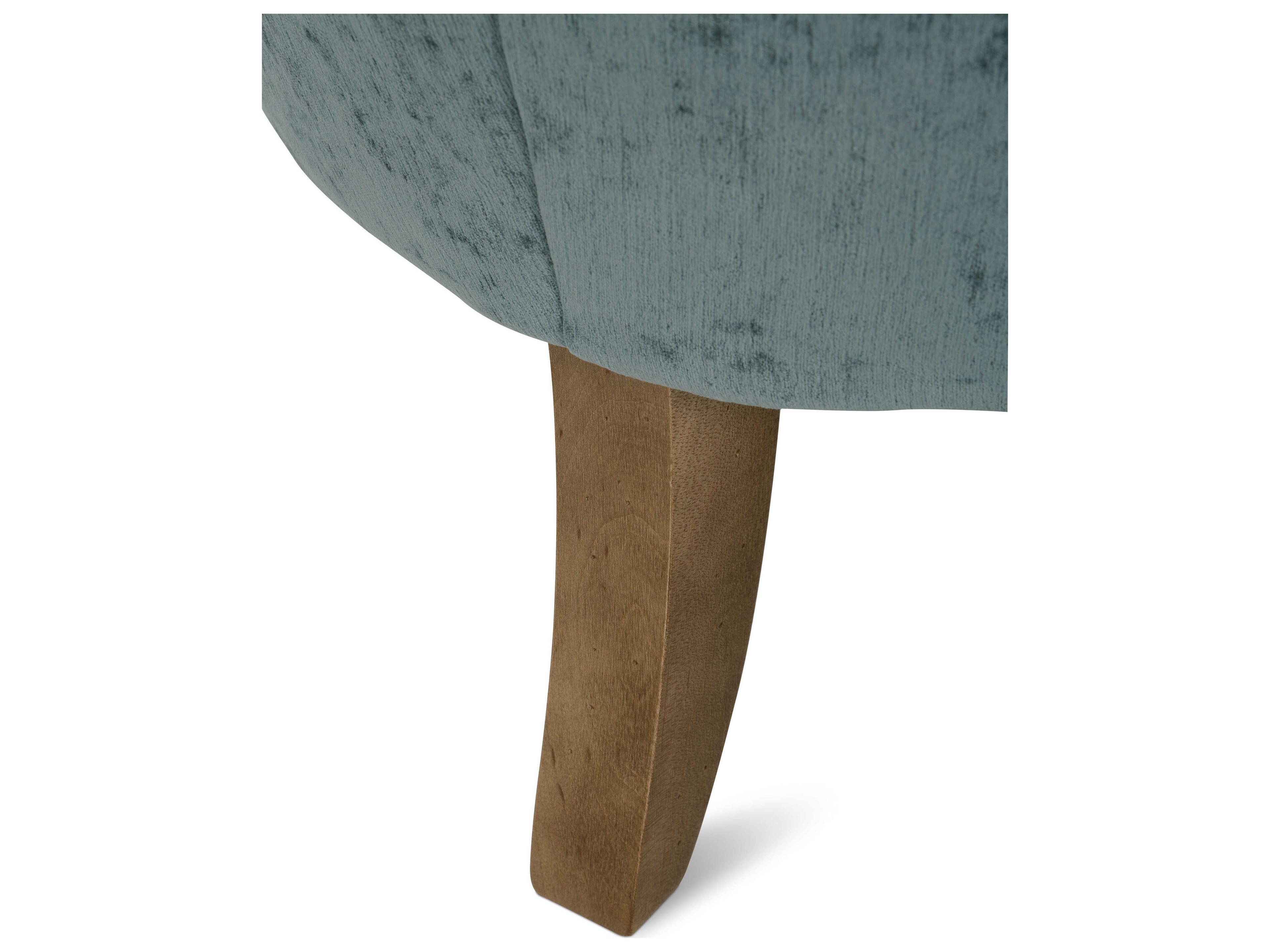 Rowe Kitt Blue Fabric Accent Chair