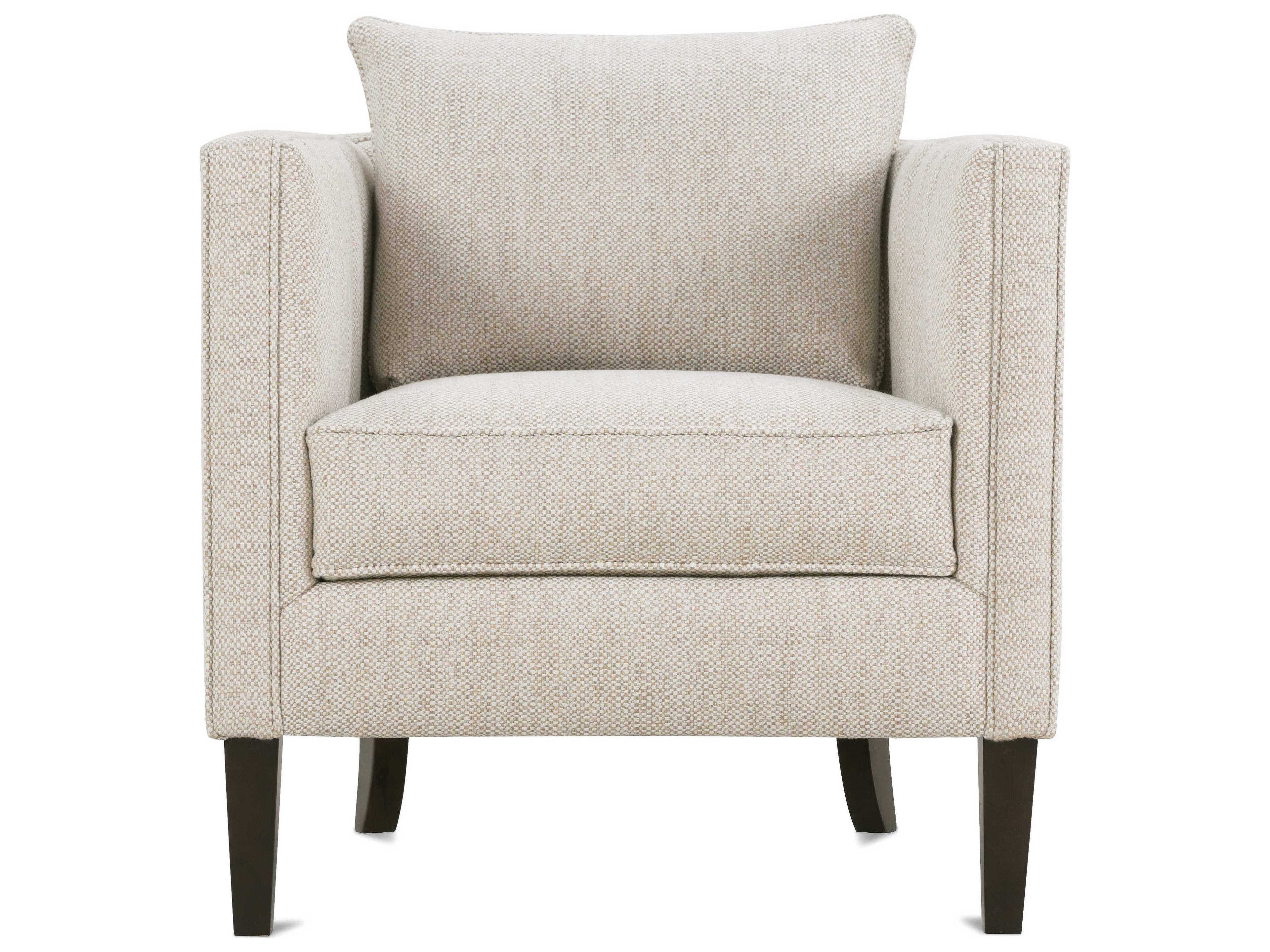 Rowe Kitt Beige Fabric Accent Chair