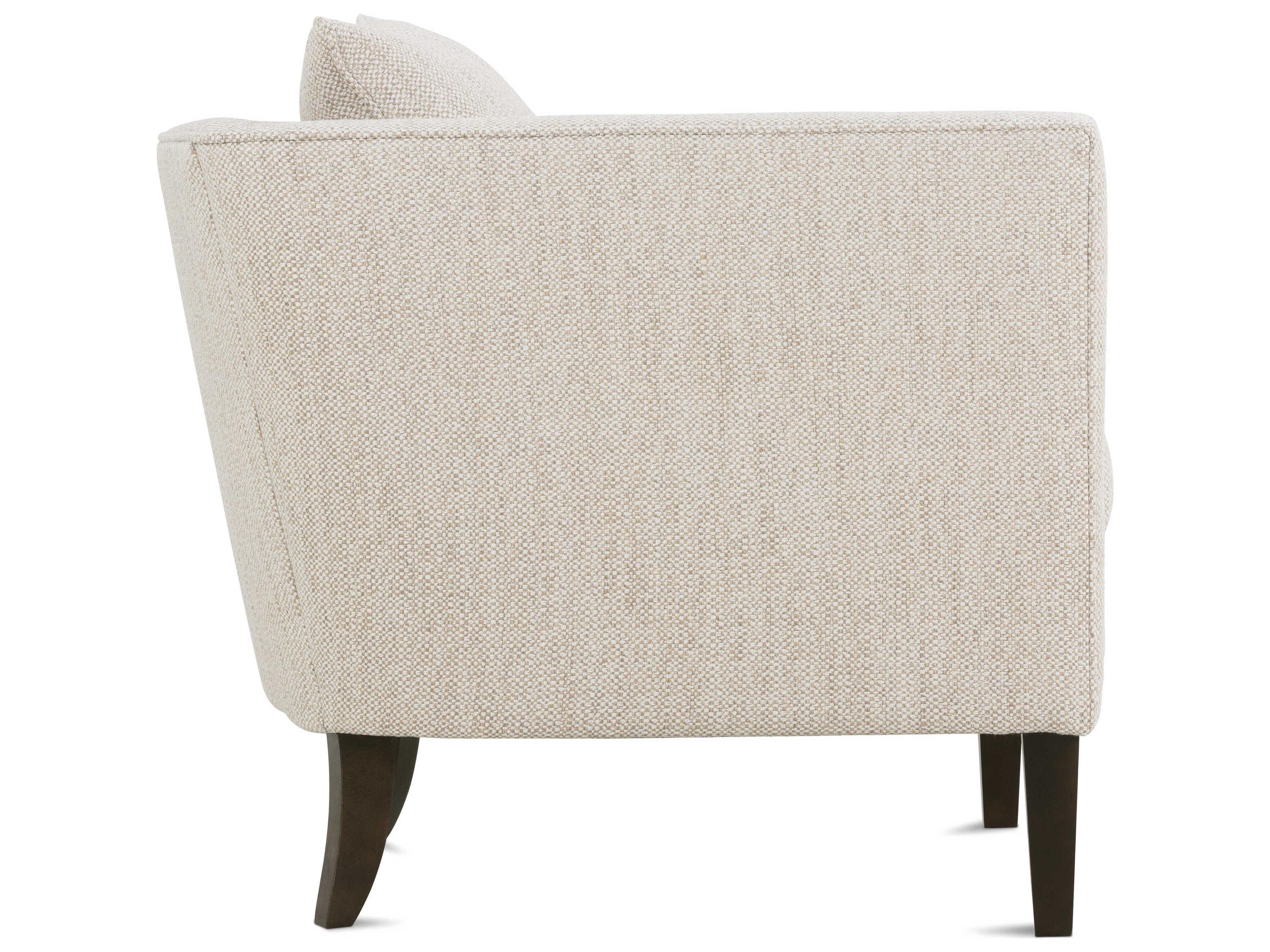 Rowe Kitt Beige Fabric Accent Chair