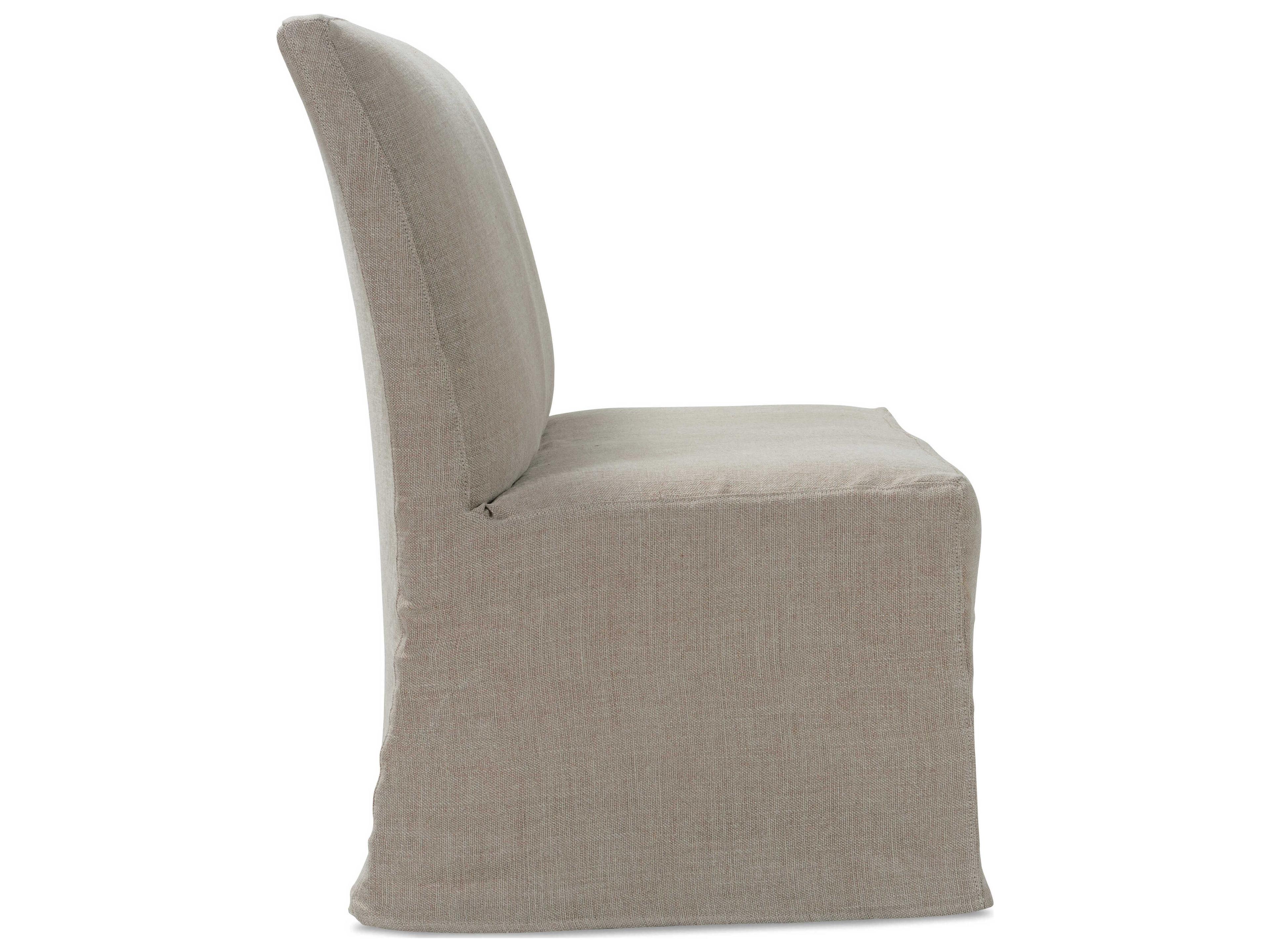 Rowe Finch Beige Upholstered Accent Bench with Silpcover