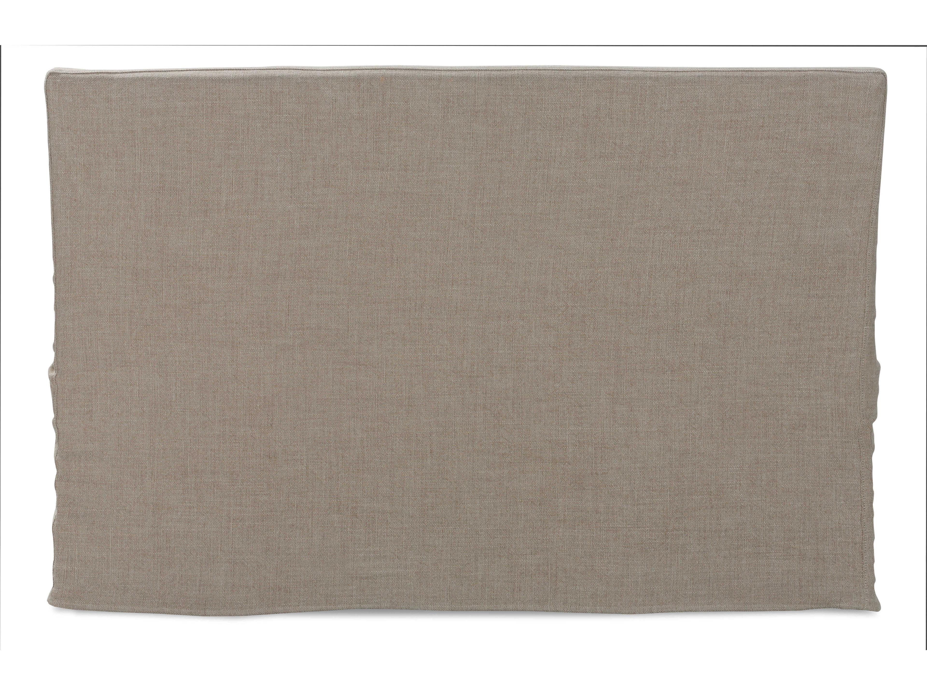Rowe Finch Beige Upholstered Accent Bench with Silpcover