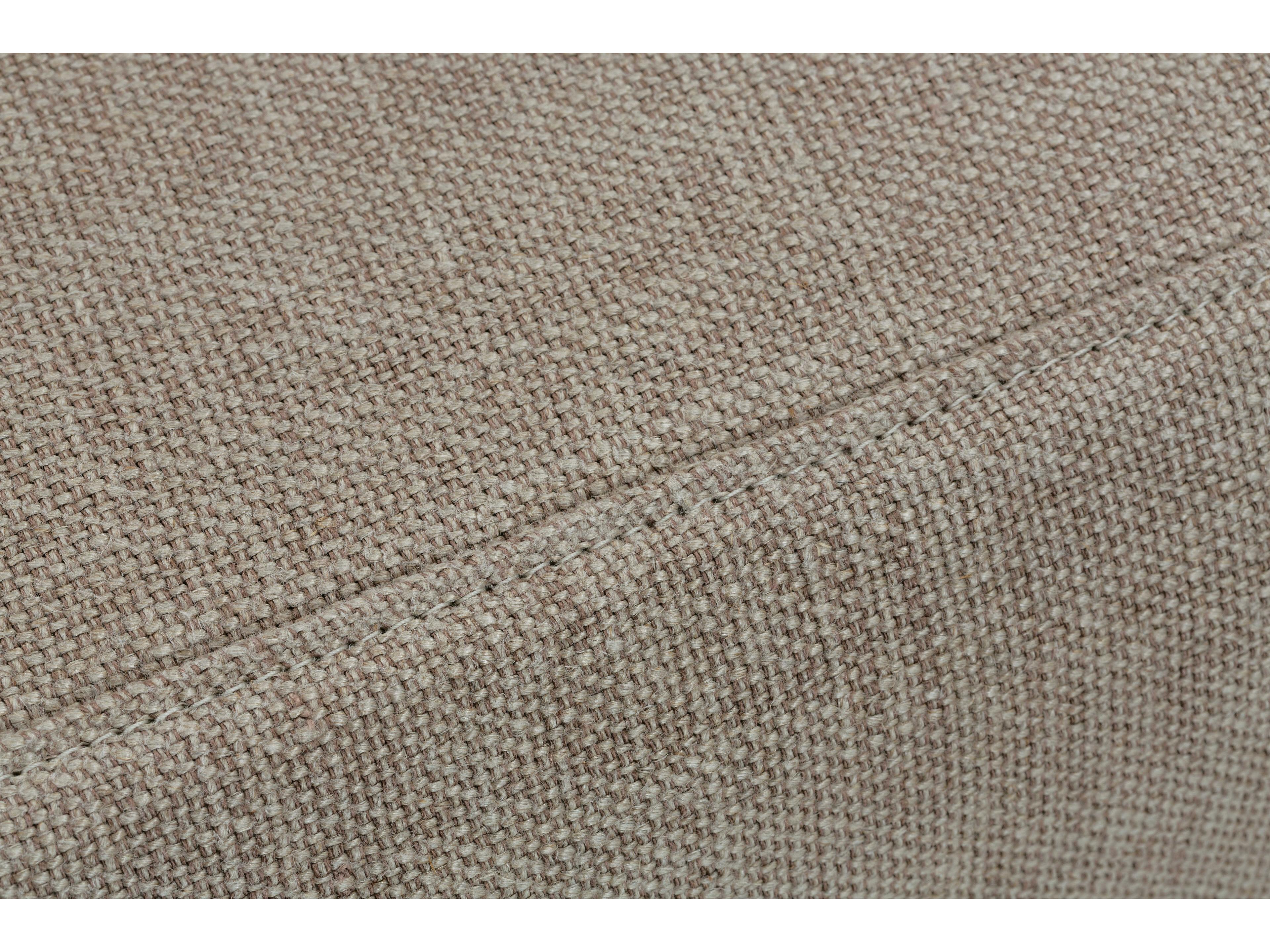 Rowe Finch Beige Upholstered Accent Bench with Silpcover