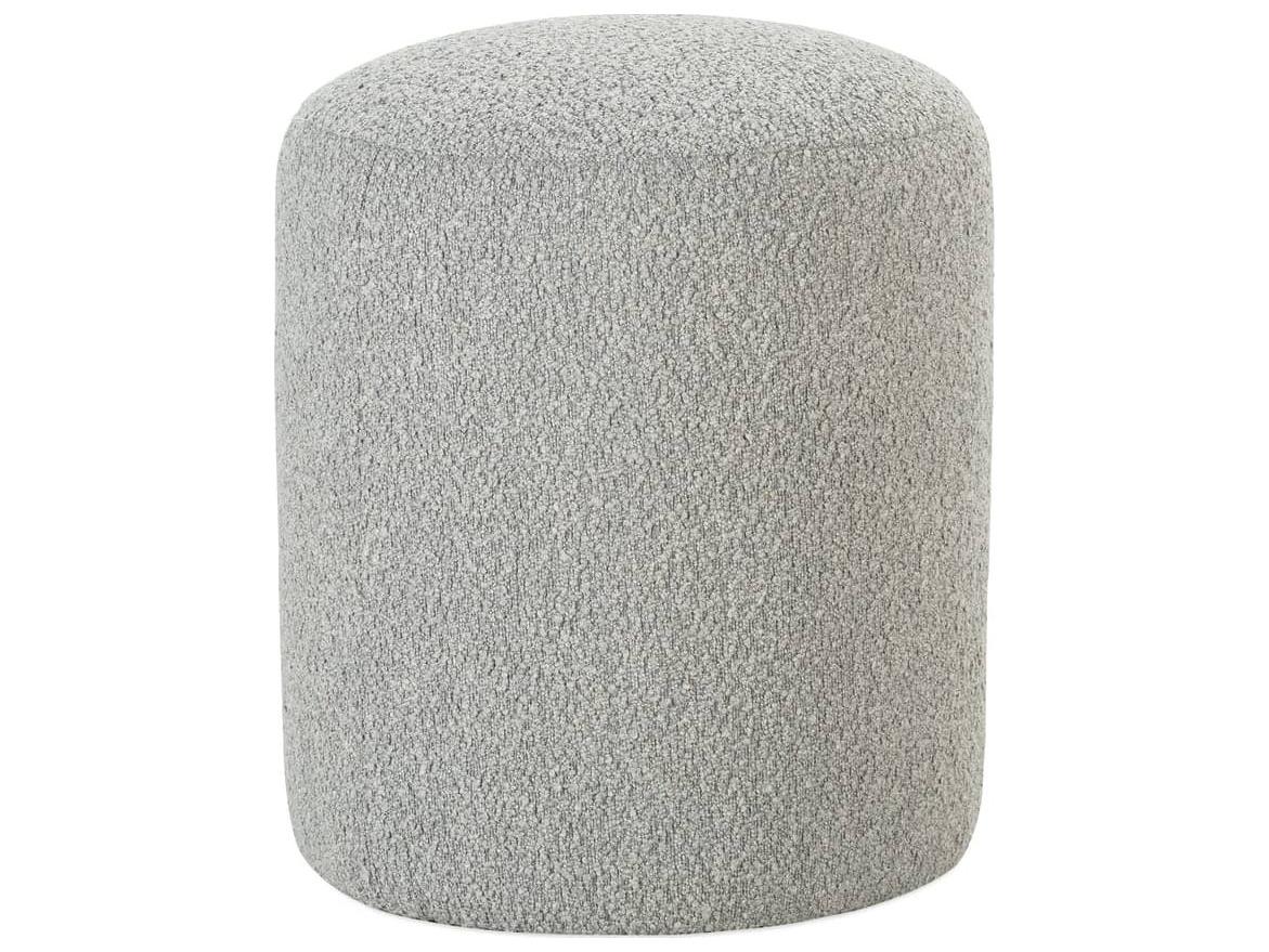 Rowe Cleo Gray Upholstered Ottoman