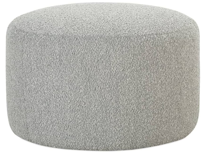 Rowe Cleo Gray Upholstered Ottoman