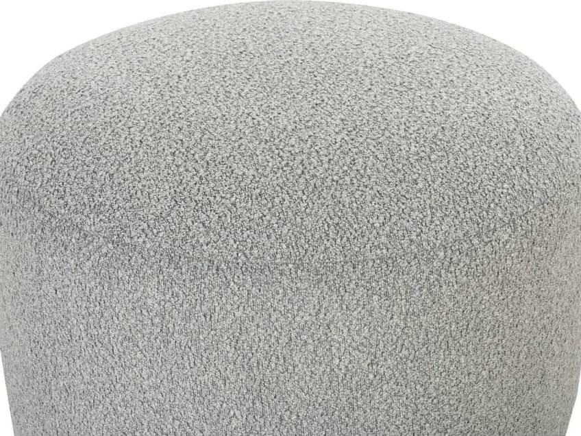 Rowe Cleo Gray Upholstered Ottoman