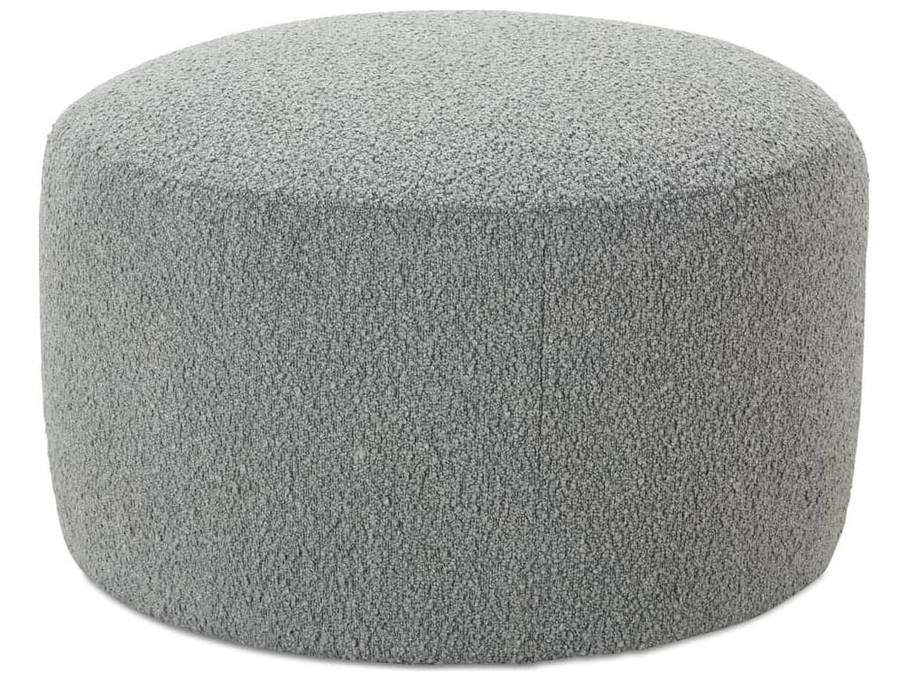 Rowe Cleo Gray Upholstered Ottoman