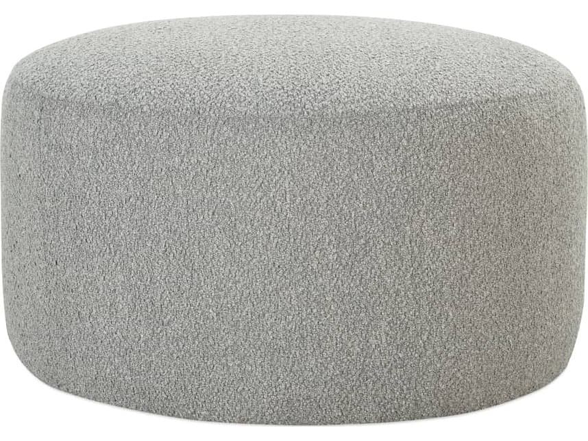 Rowe Cleo Gray Upholstered Ottoman