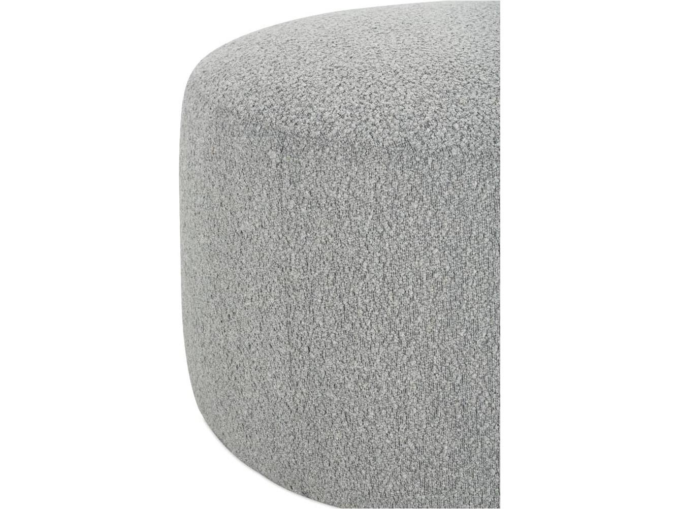 Rowe Cleo Gray Upholstered Ottoman