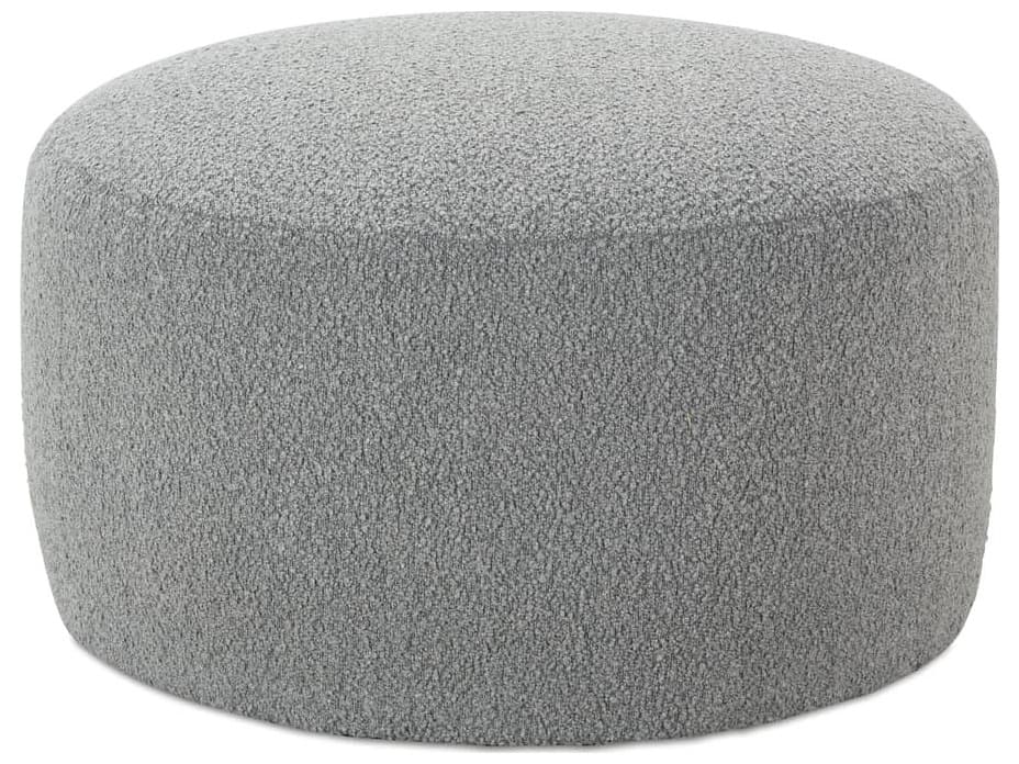 Rowe Cleo Gray Upholstered Ottoman