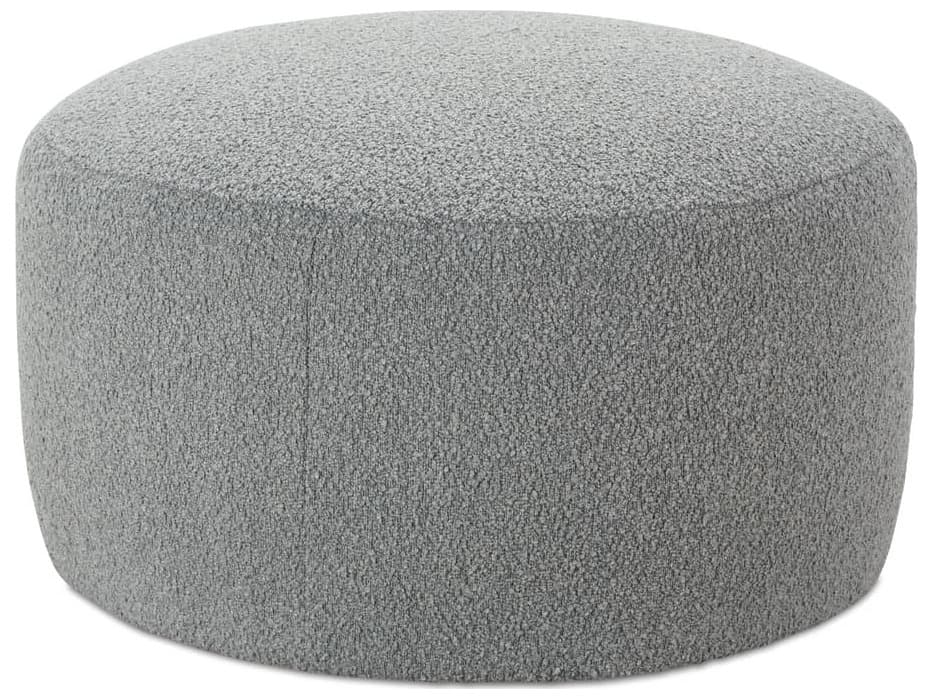 Rowe Cleo Gray Upholstered Ottoman
