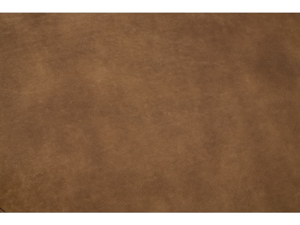 Rowe Cocoa Brown Leather Ottoman