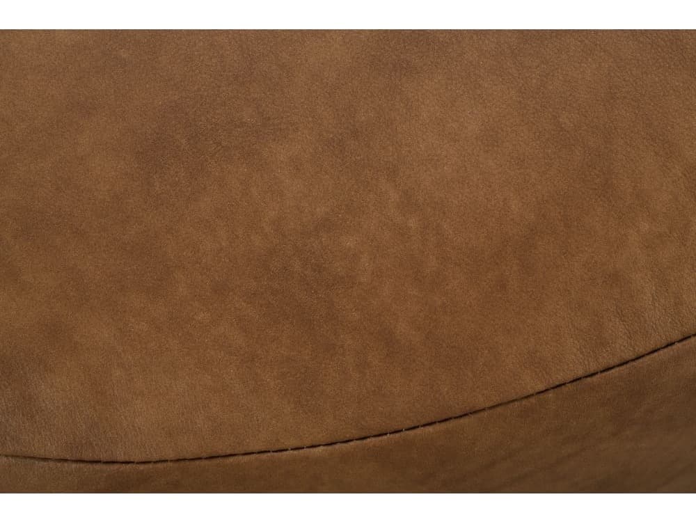 Rowe Cleo Brown Leather Ottoman
