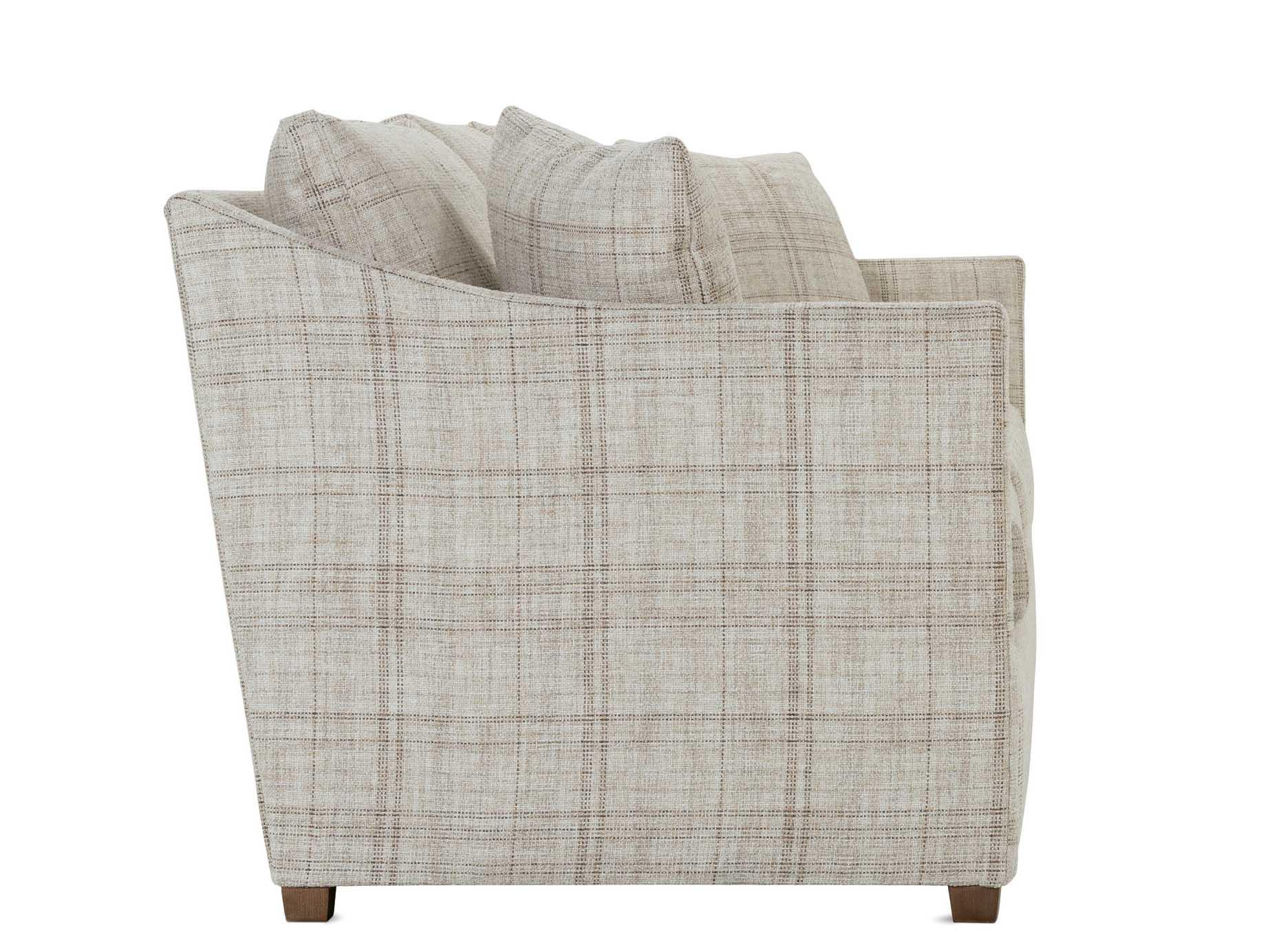 Rowe Serena Beige Upholstered Sectional Sofa