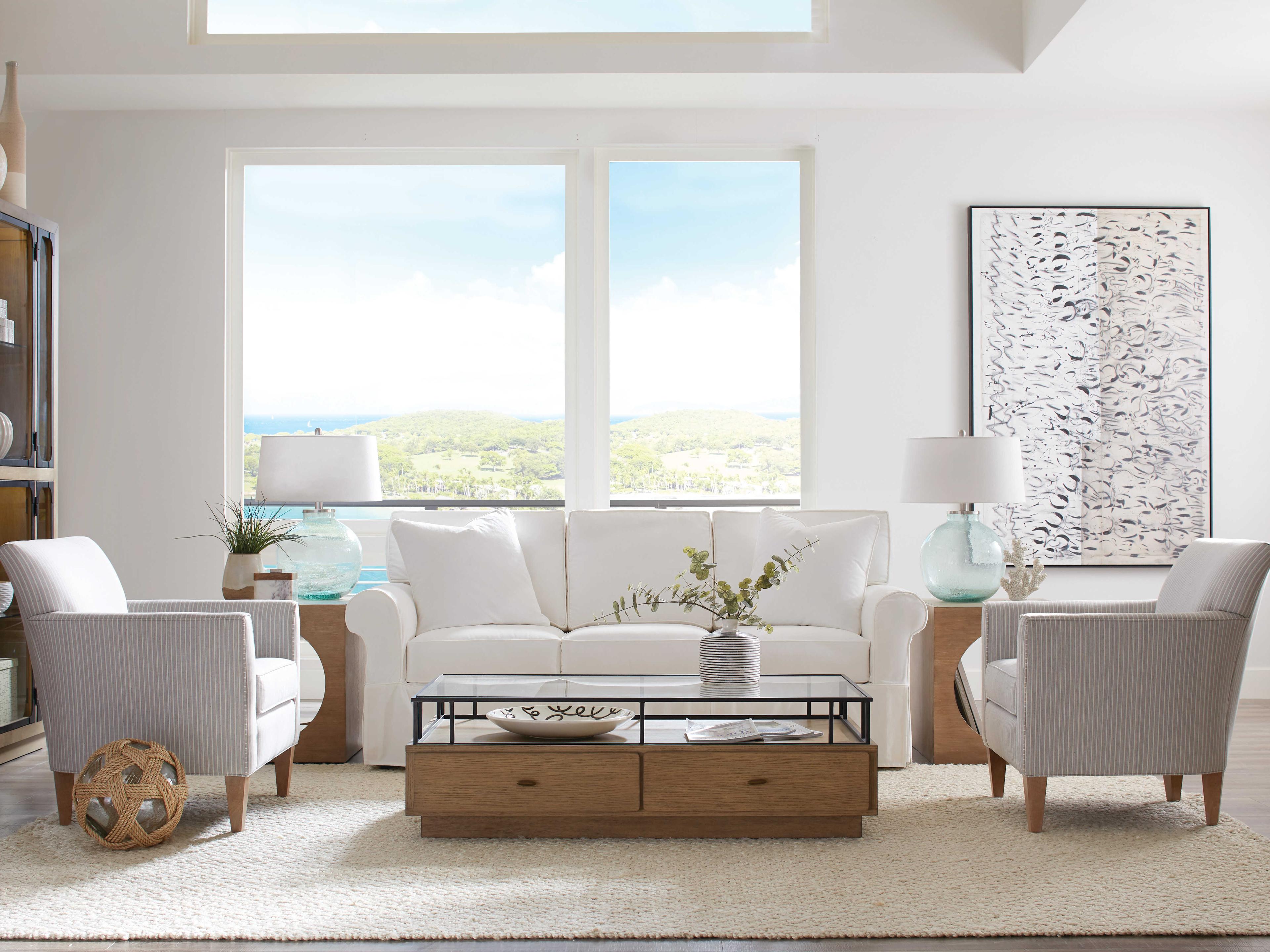 Rowe Dune Driftwood Brown Oak Wood Writing Desk