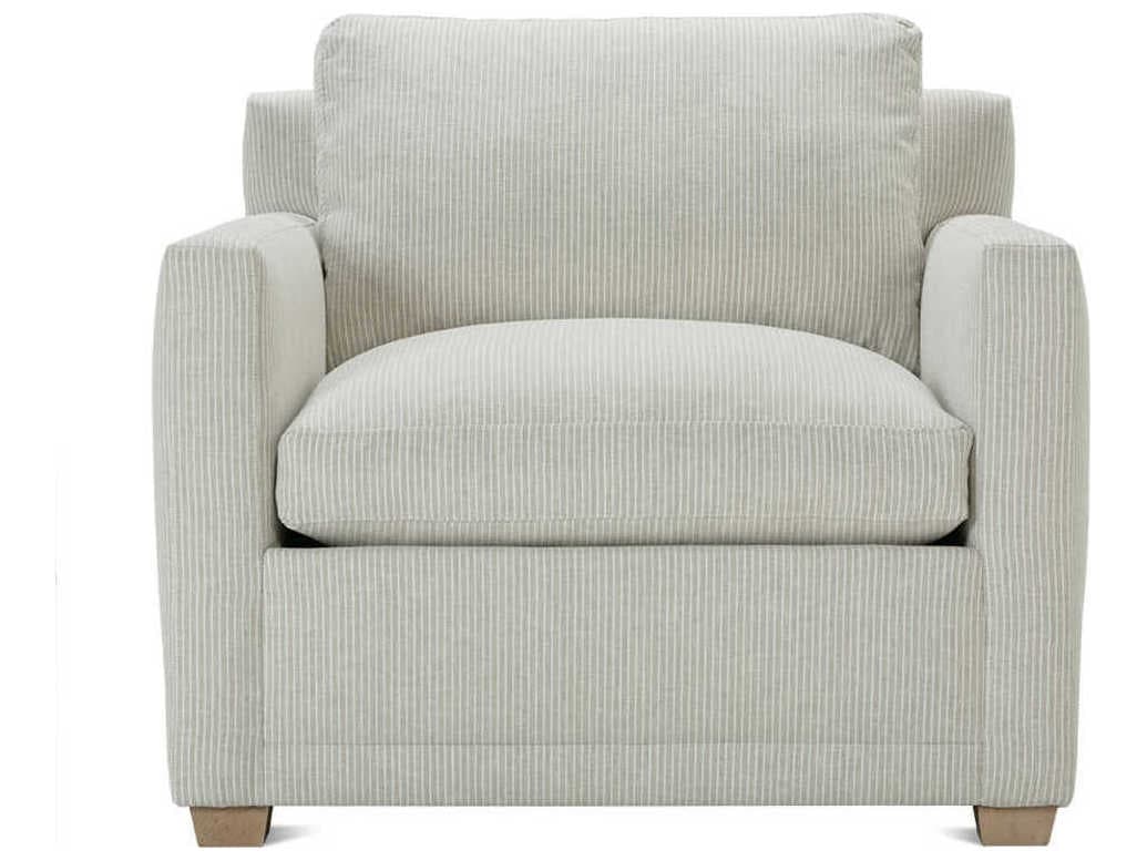 Rowe Sylvie Beige Fabric Accent Chair