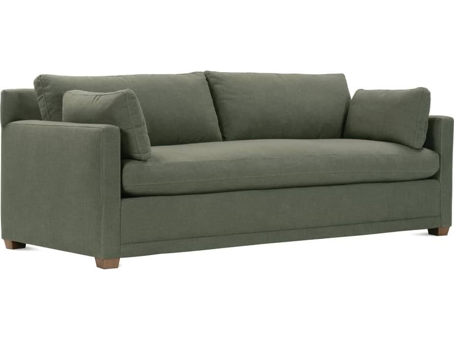 Rowe Slyvie Green Upholstered Sofa
